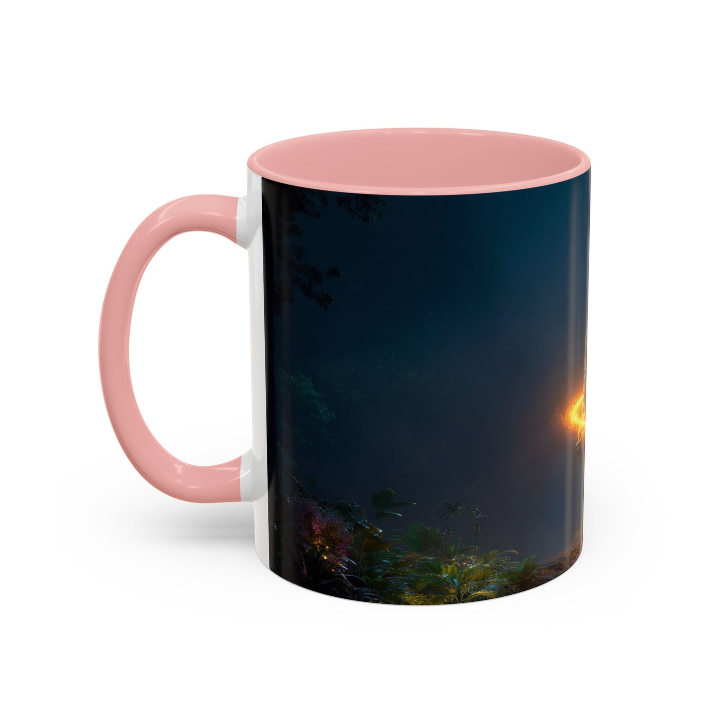 Floating Stone Temple Mug – Twilight Portal Dreamscape