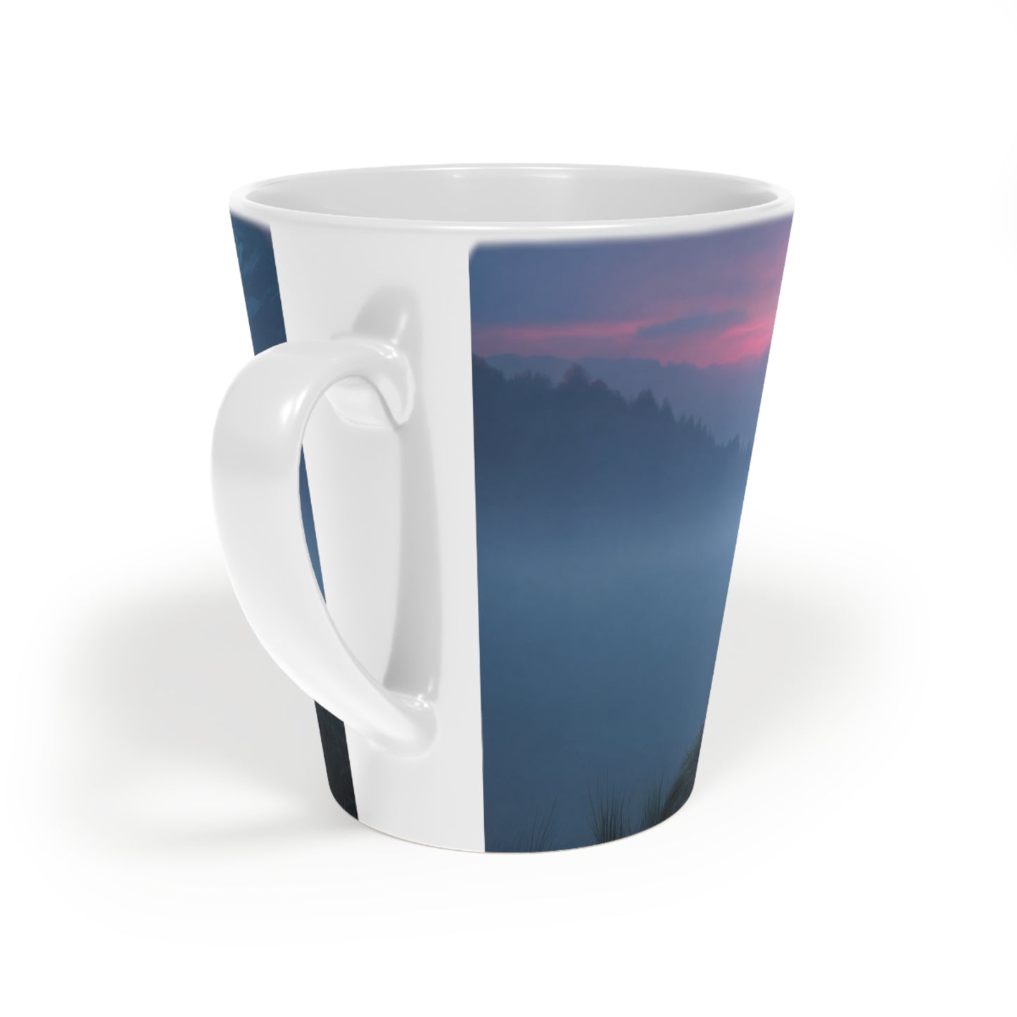 Sentinel and Dracolisk Latte Mug, 12oz – Twilight Rest Stop Scene