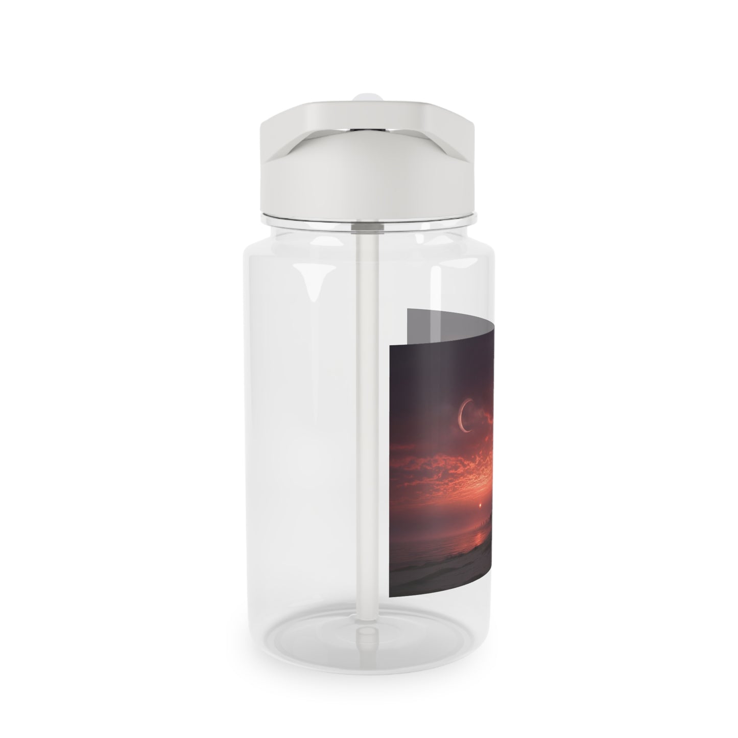 Crescent Stairway Tritan Water Bottle – Twilight Horizon Journey