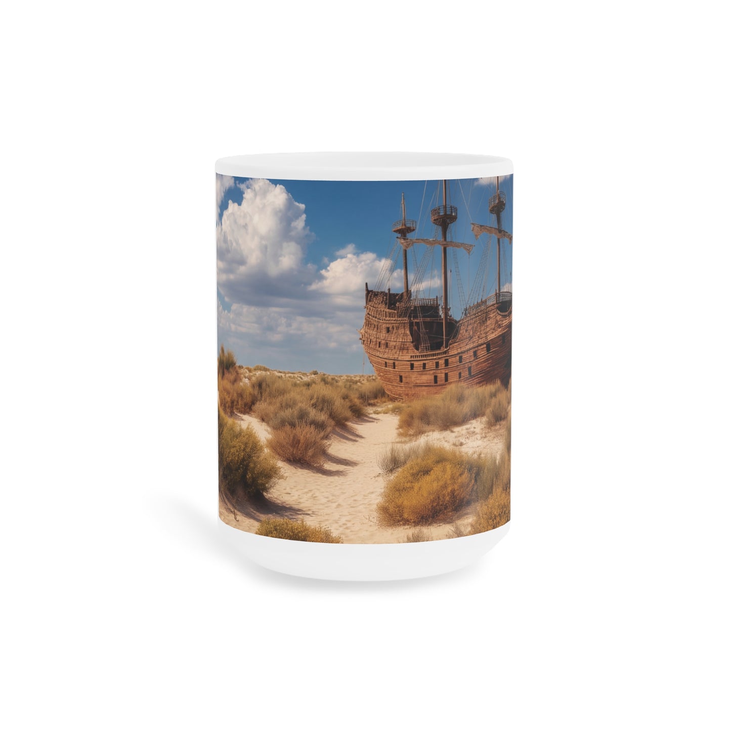 Abandoned Galleon Ceramic Mugs (11oz\15oz\20oz) – Deserted Shipwreck Dreamscape