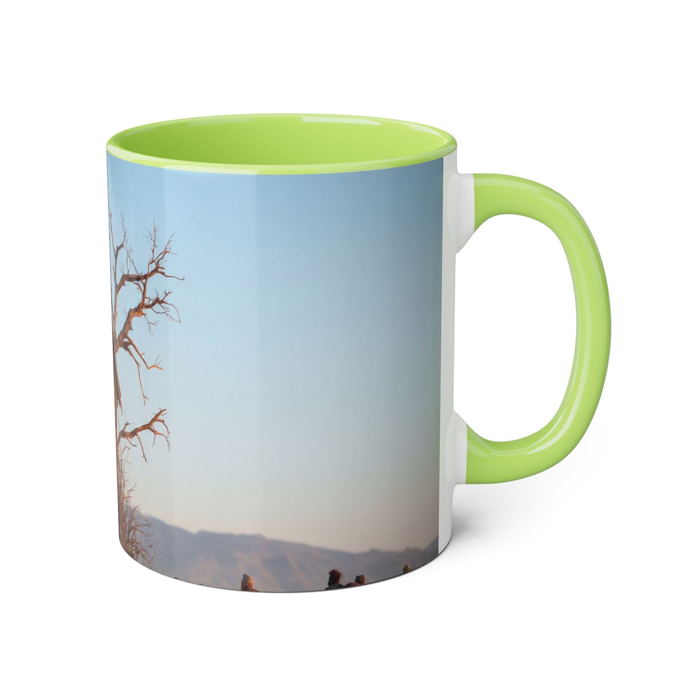 Treehouse Clock Accent Mugs, 11oz – Wanderer’s Hourglass Journey