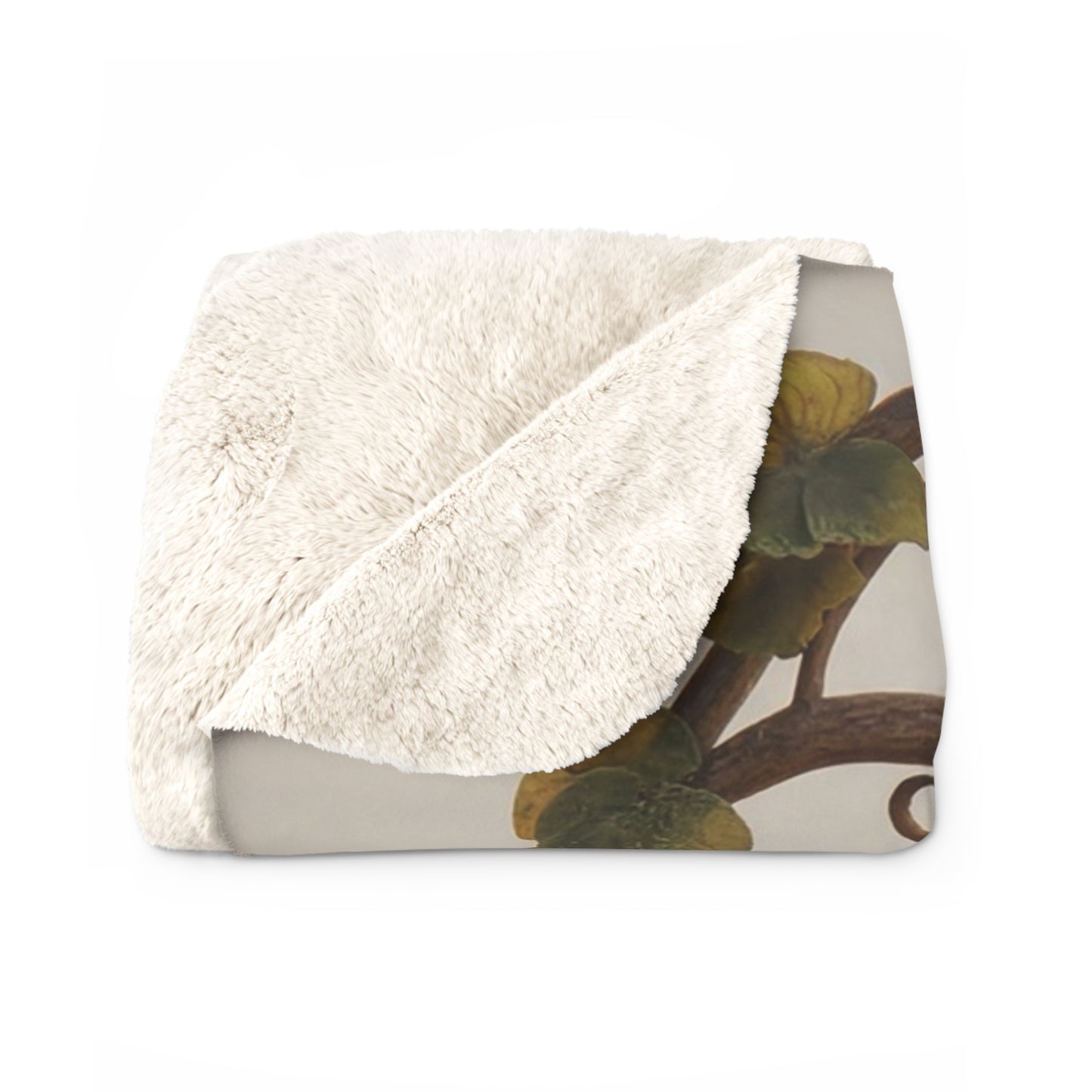 Lantern Grove Fennec Blanket – Amber & Iron Garden Guardian Sherpa Throw