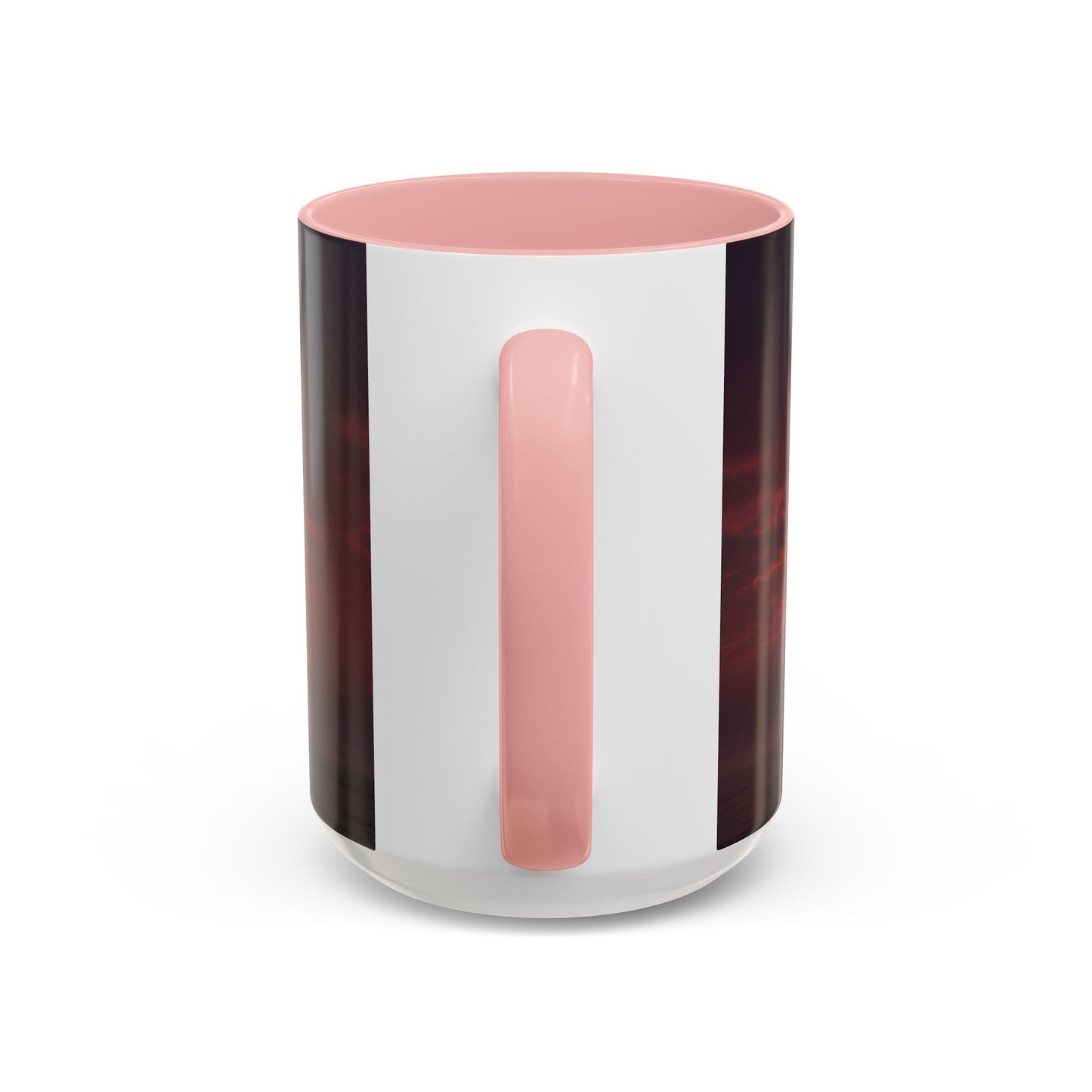 Twilight Stairway Accent Coffee Mug (11, 15oz) – Crimson Moonlit Ascension