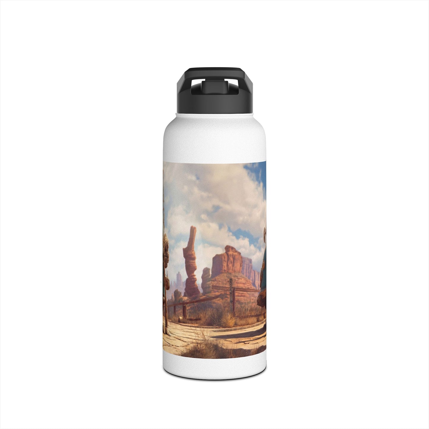 Witch Roadtrip Trio Stainless Steel Water Bottle, Standard Lid – Dusty Desert Spellbound