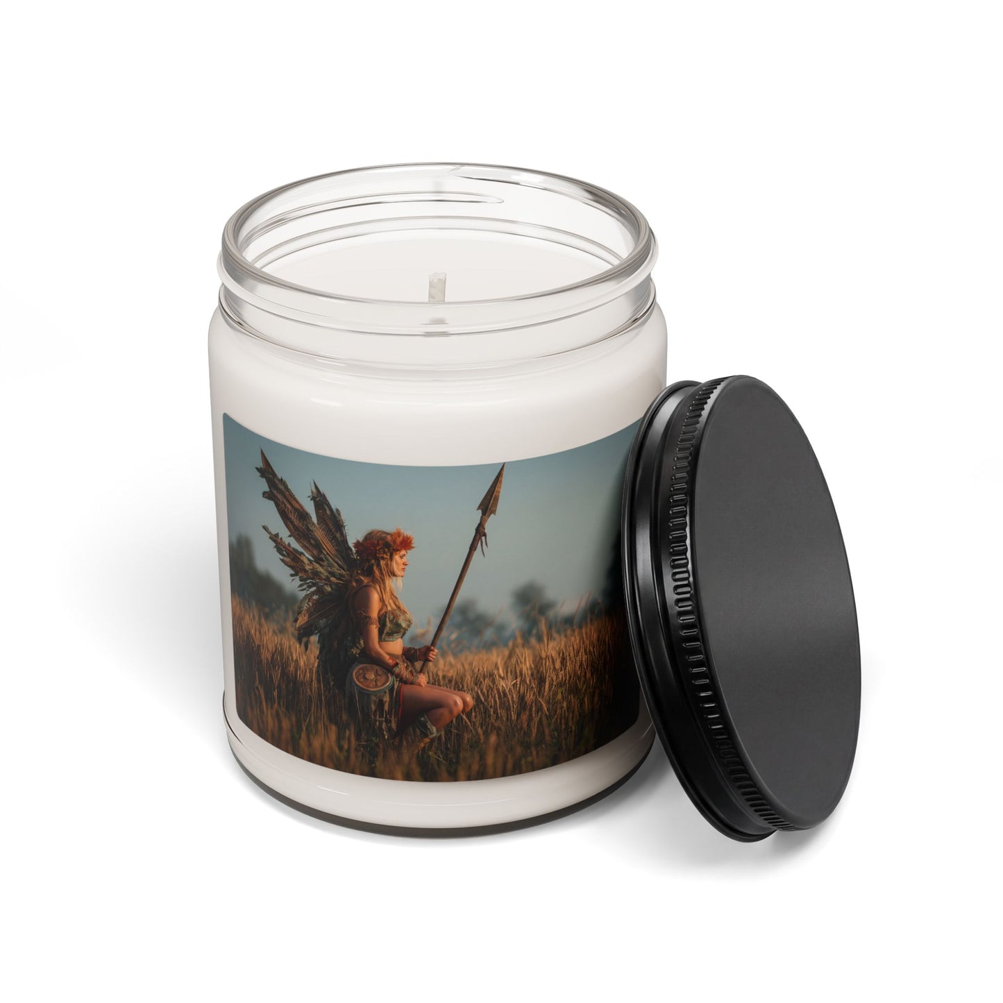 Warrior Goddess of the Golden Field Scented Soy Candle, 9oz – Sunset Sentinel