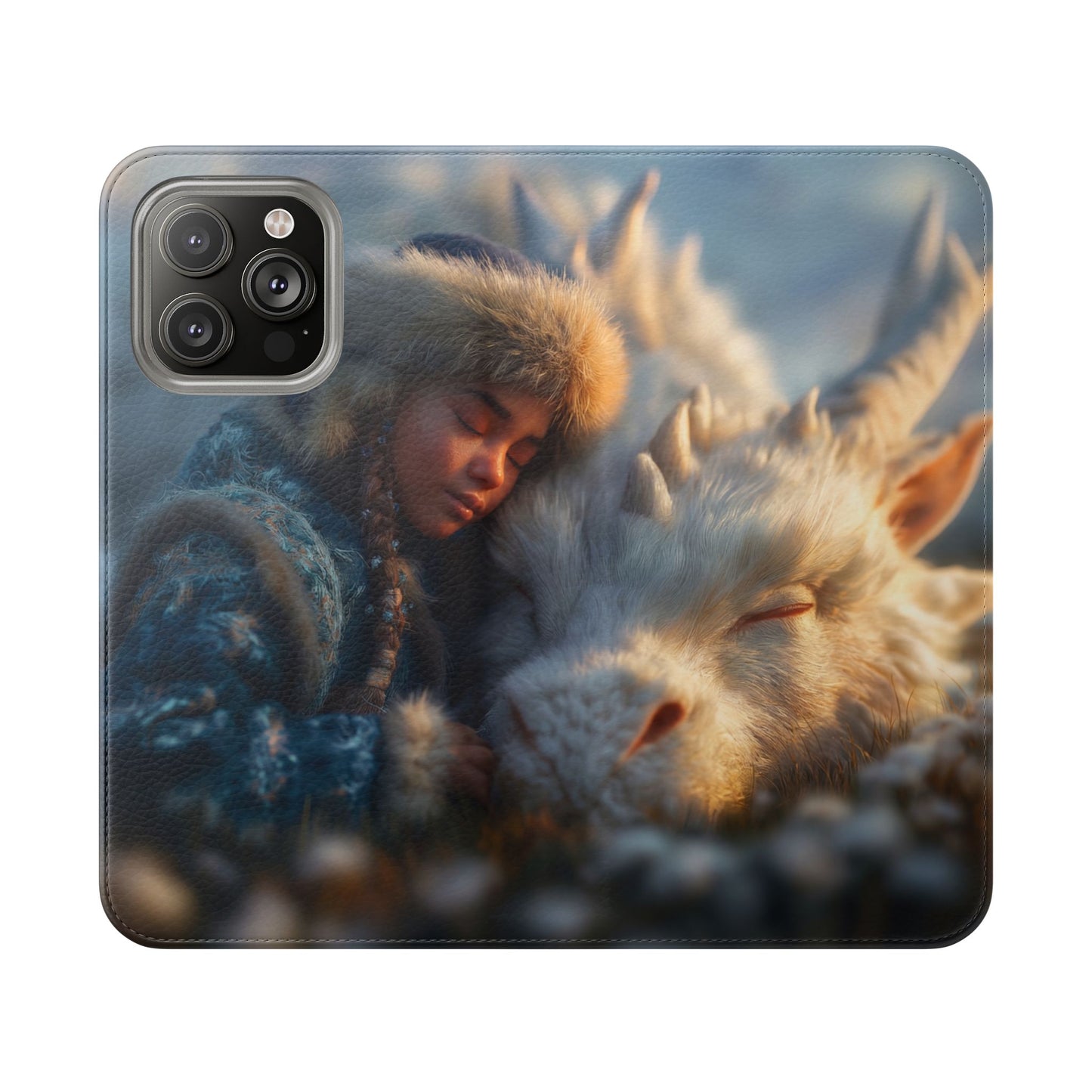 Guardian’s Rest Flip Cases – Snow-Capped Dragon and Sleeper