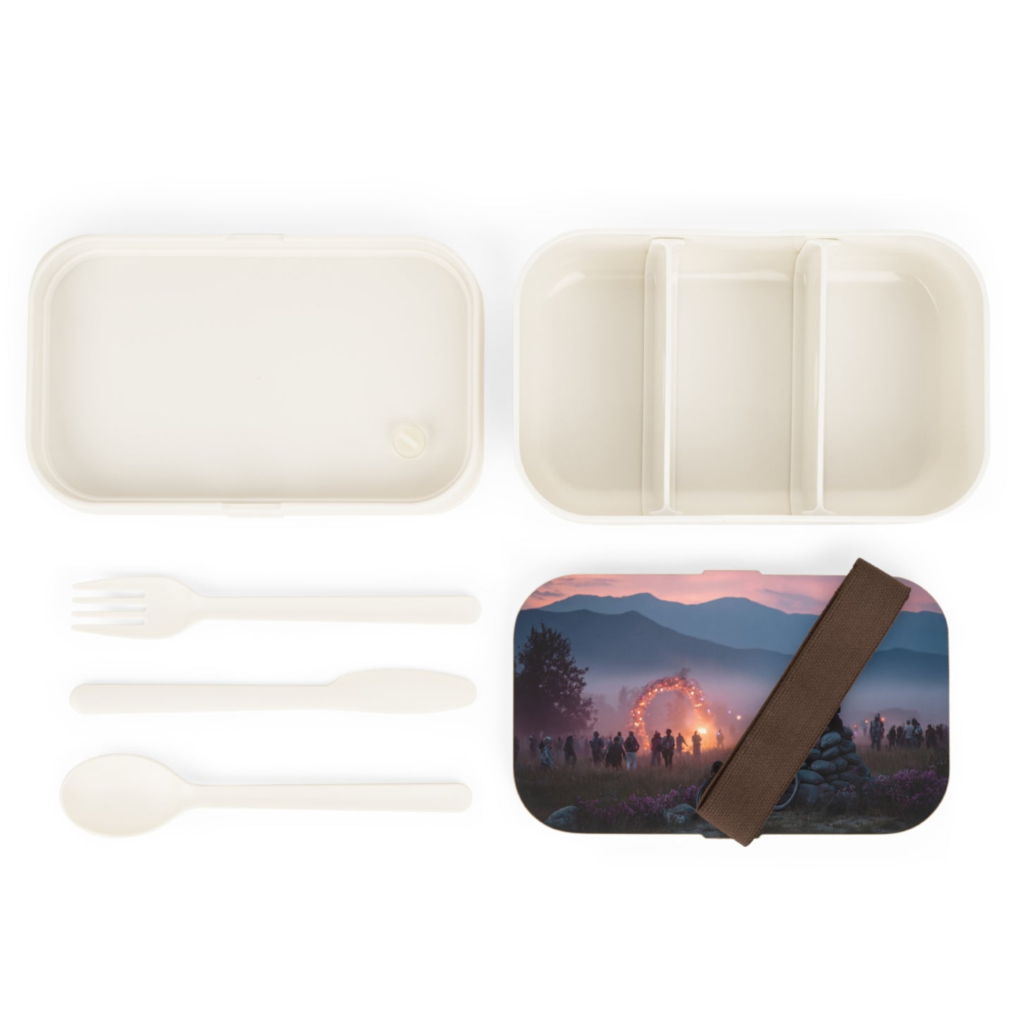 Twilight Festival Arch Bento Lunch Box – Shared Silence Among the Mountains