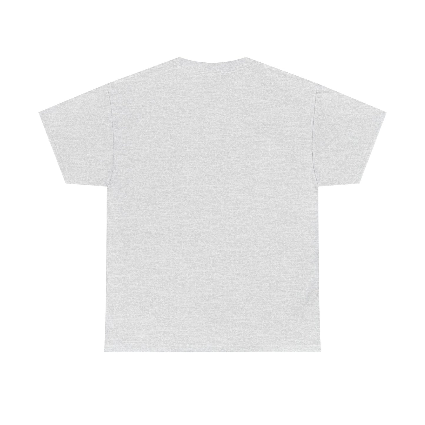 Flame-Headed Sentinel Unisex Heavy Cotton Tee – Gilded Armor & Burning Embers