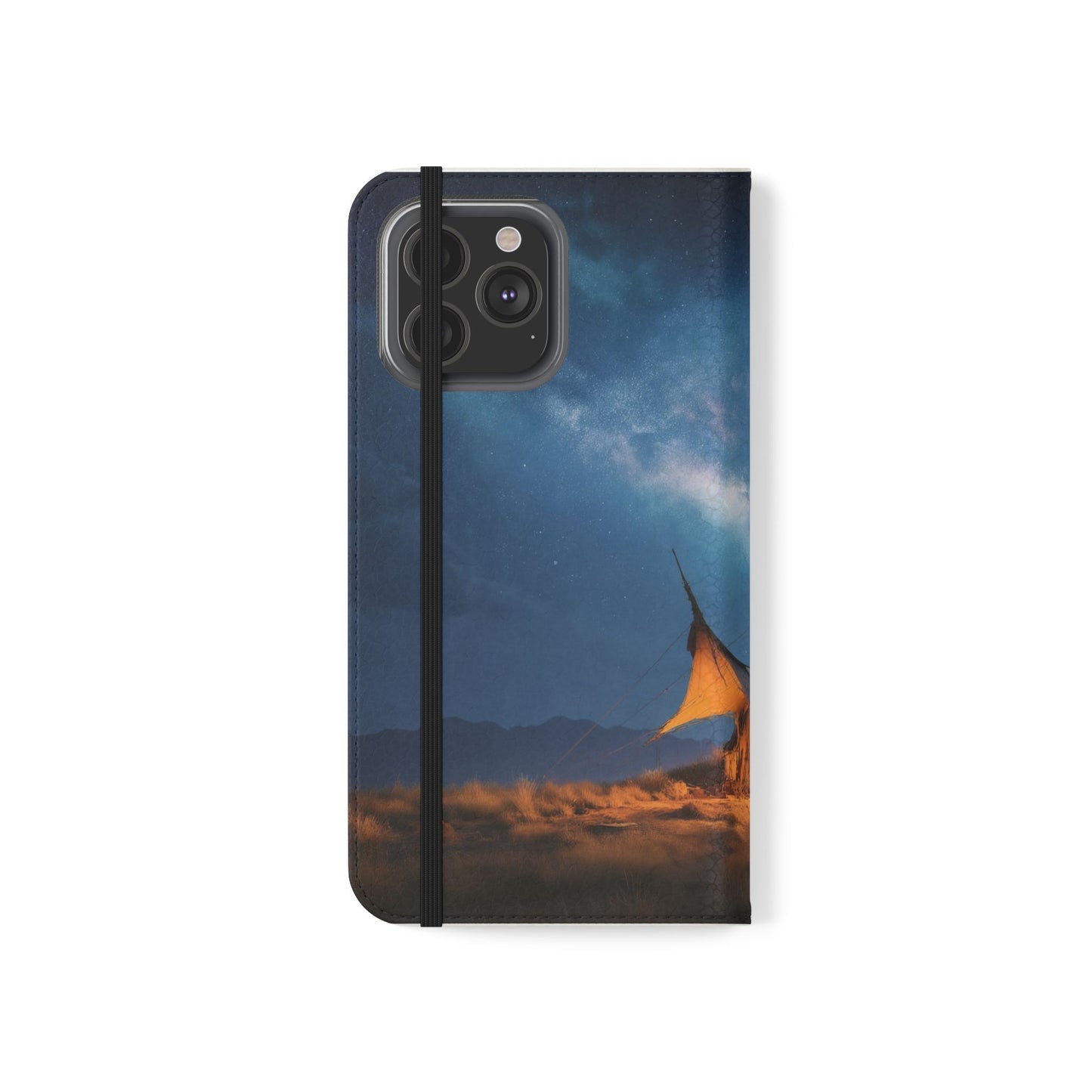 Stardust Nomad Tent Flip Cases – Milky Way Caravan Canvas