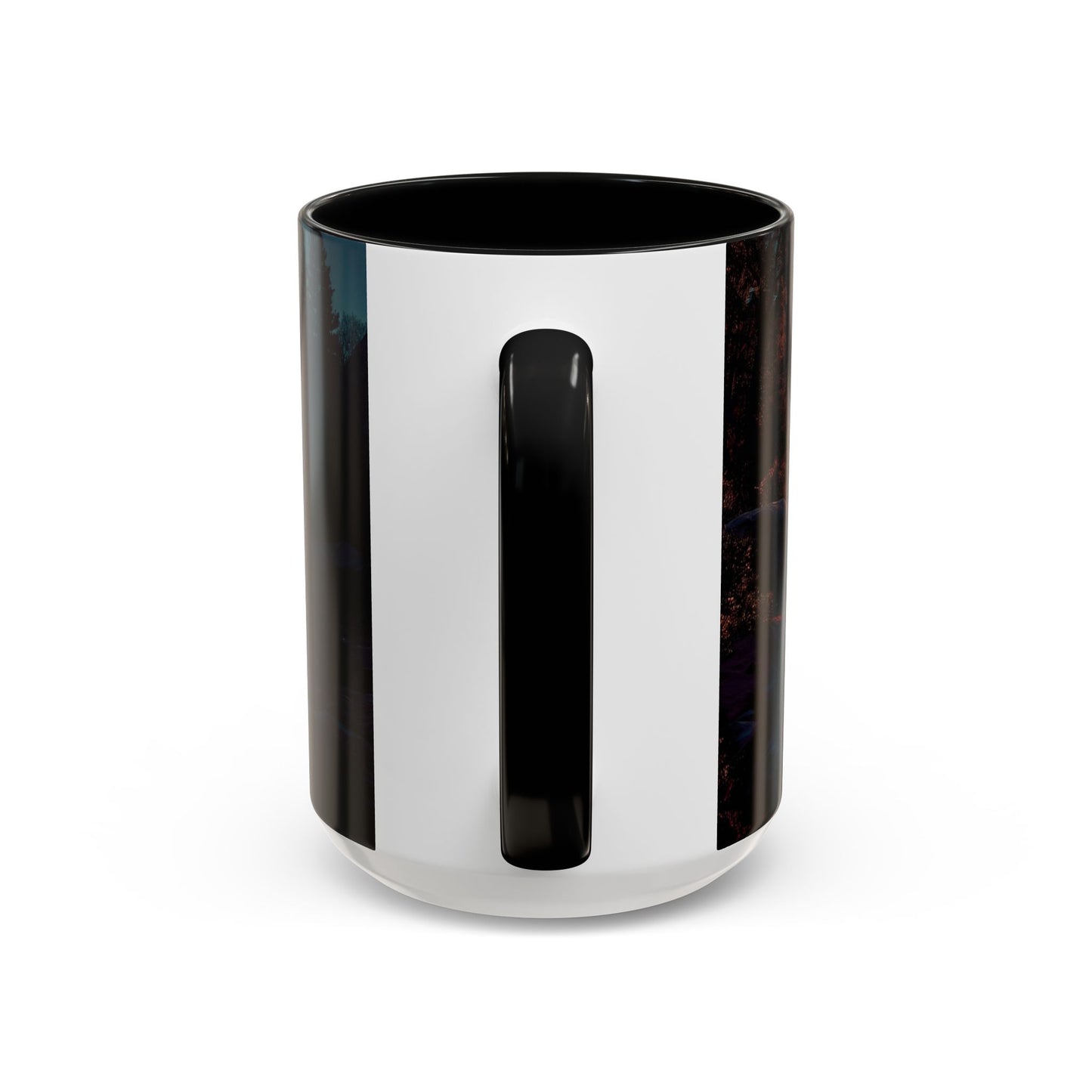 Celestial Reflections Accent Coffee Mug (11, 15oz) – Half Dome’s Starlit Mirror