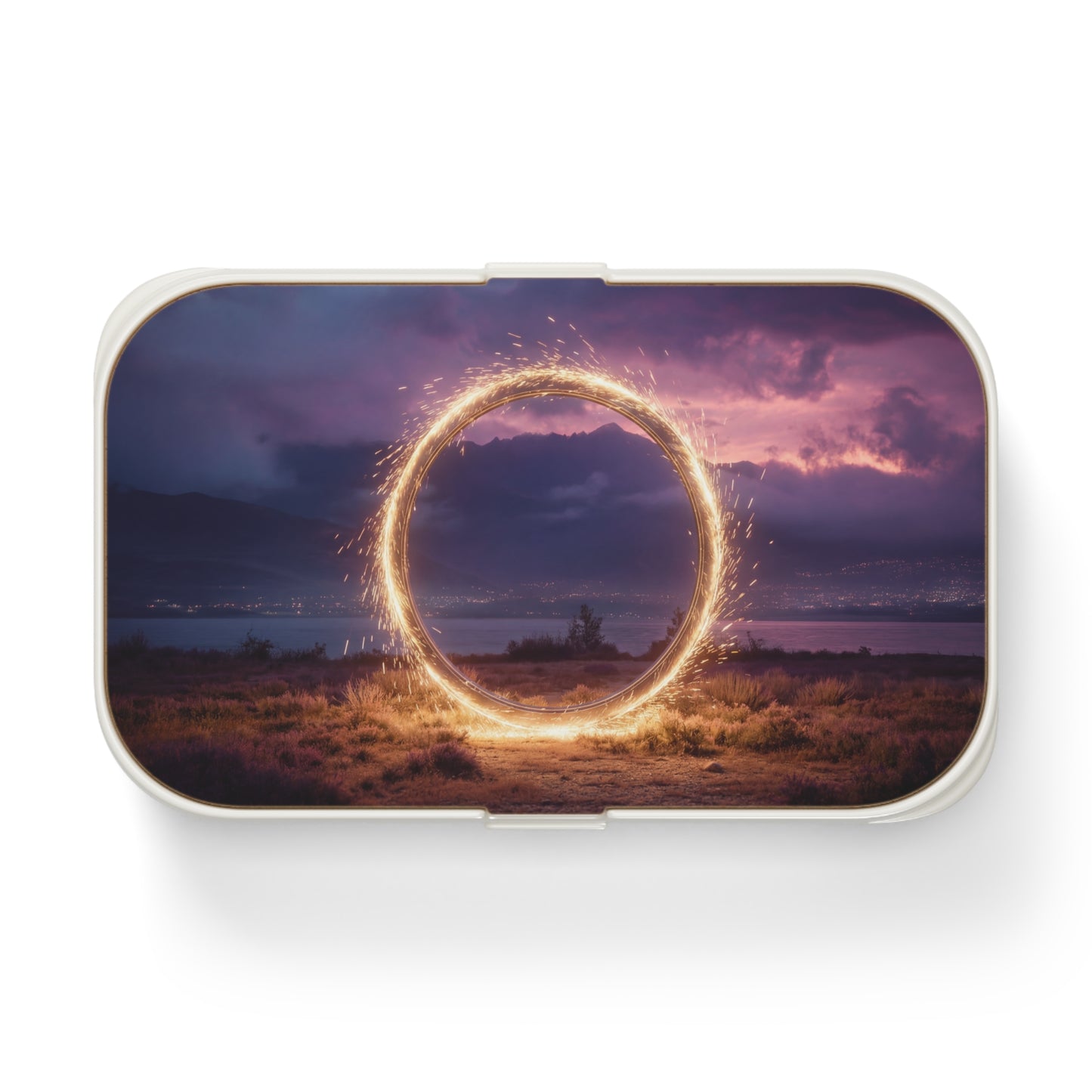 Sparkling Portal Bento Lunch Box – Twilight Gateway to Wonder