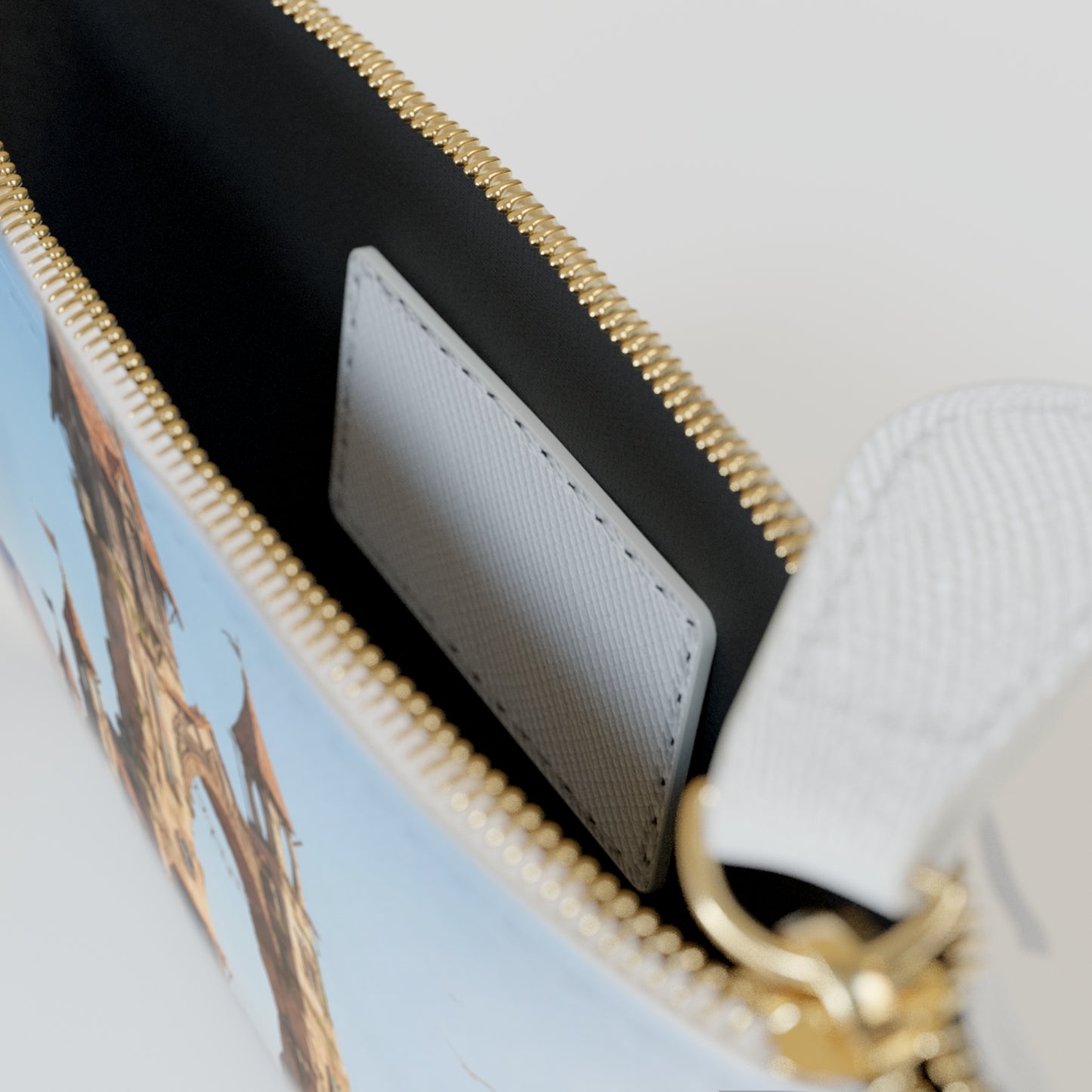 Desert Citadel Mini Clutch Bag – Sunlit Ruins of a Forgotten Kingdom