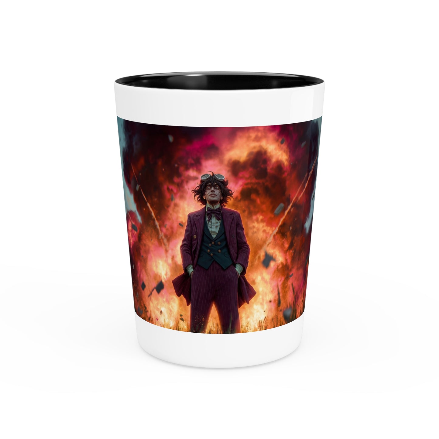 Explosive Gentleman Shot Glass – Crimson Dawn Aftermath