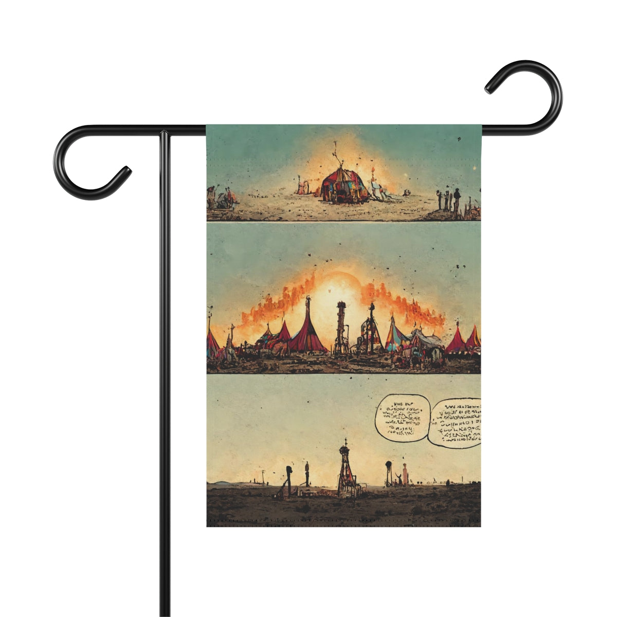 burning man festival comic