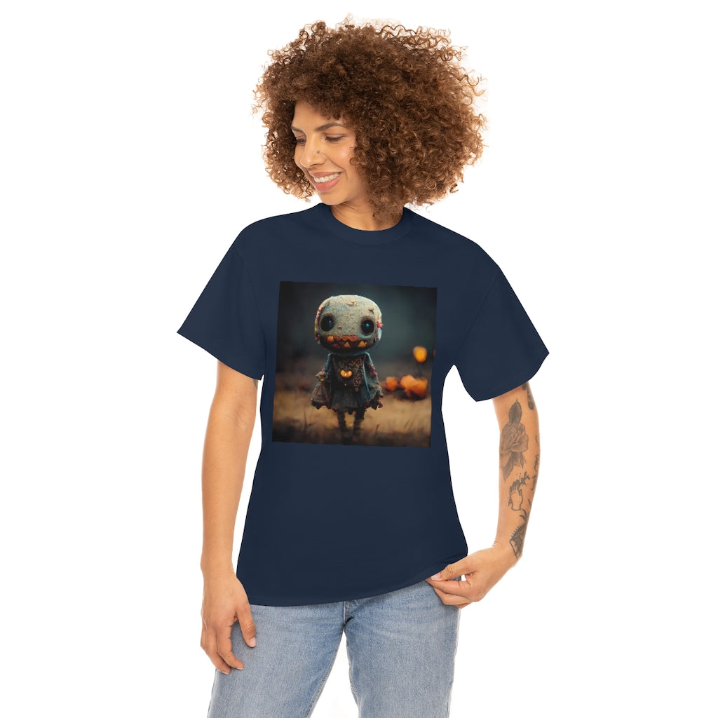 cute_halloween_zombie_concept_art_realistic_octane_render - Unisex Heavy Cotton Tee