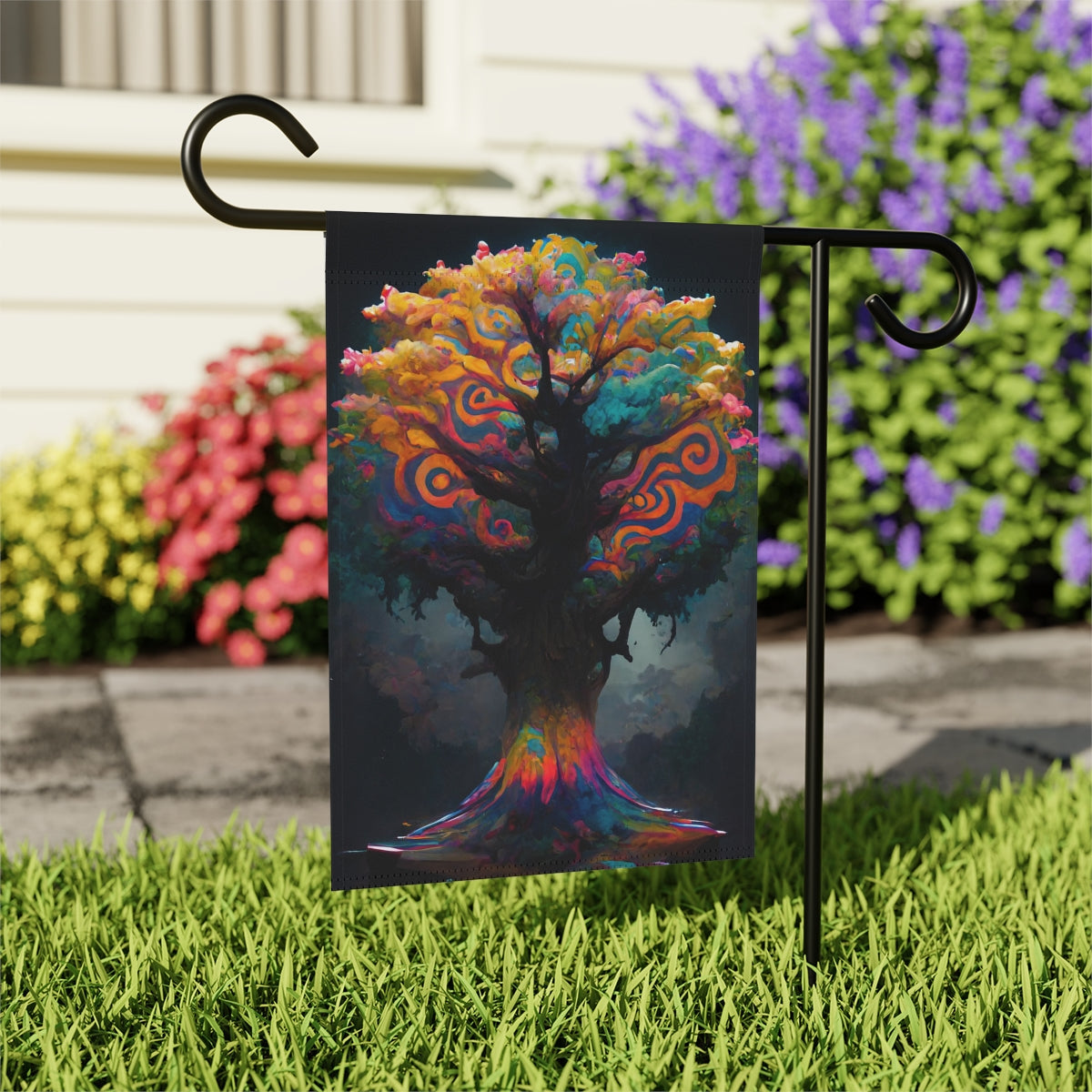 psychedelic tree