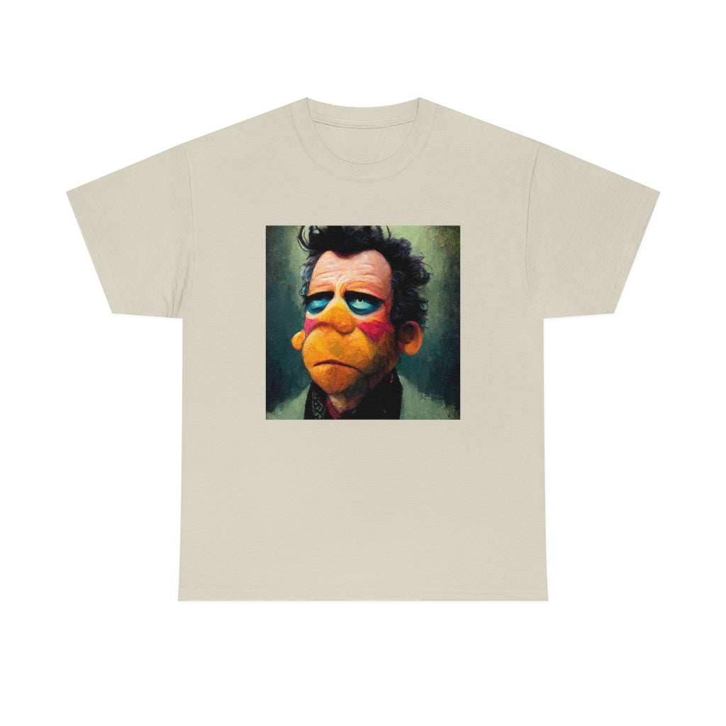 tom waits as a muppet - Unisex Heavy Cotton Tee