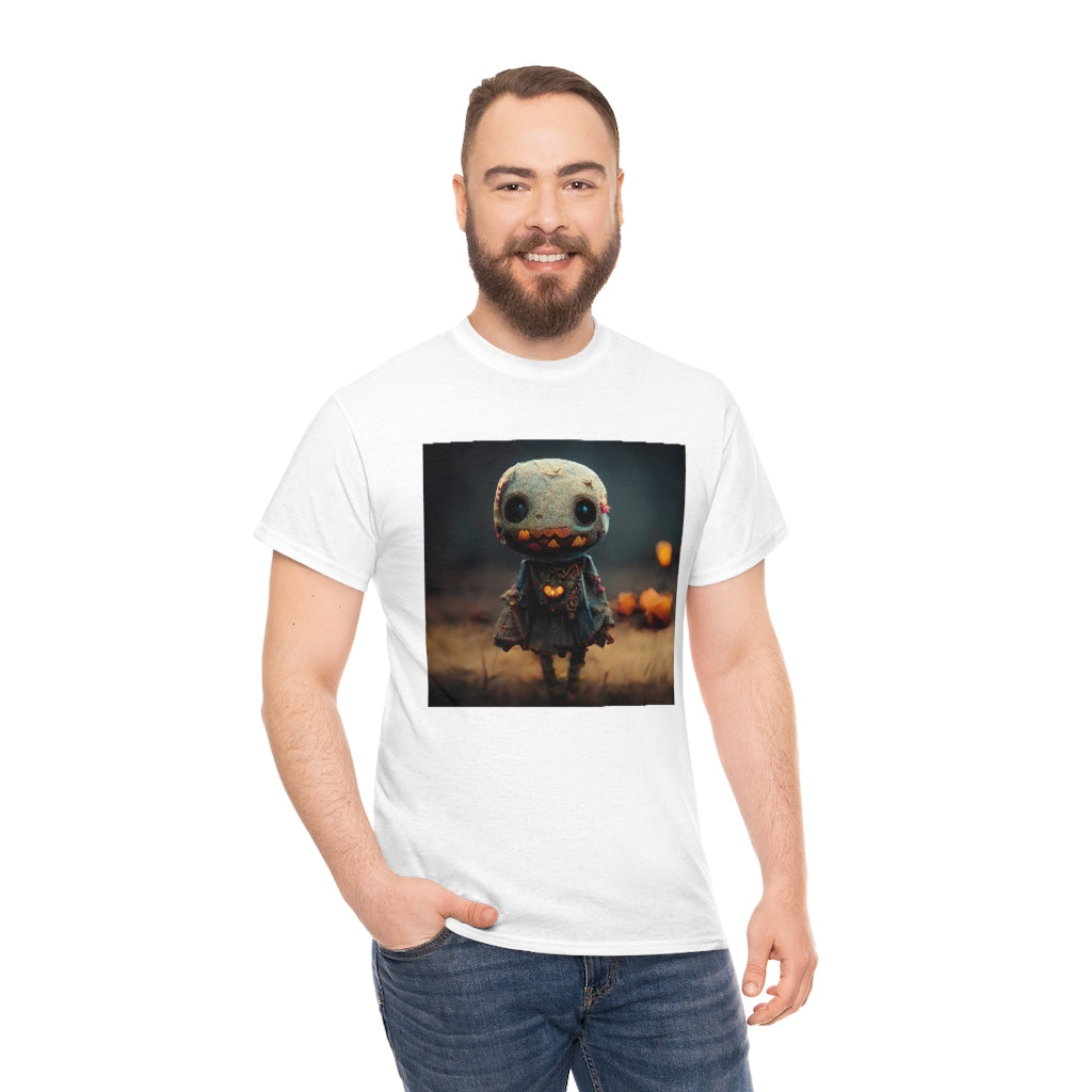 cute_halloween_zombie_concept_art_realistic_octane_render - Unisex Heavy Cotton Tee