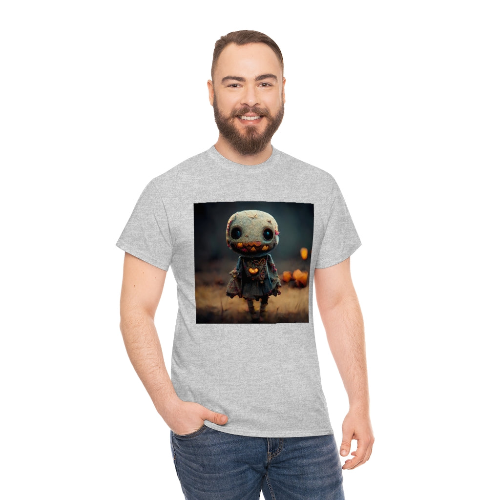 cute_halloween_zombie_concept_art_realistic_octane_render - Unisex Heavy Cotton Tee