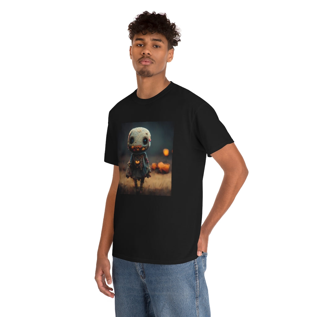 cute_halloween_zombie_concept_art_realistic_octane_render - Unisex Heavy Cotton Tee