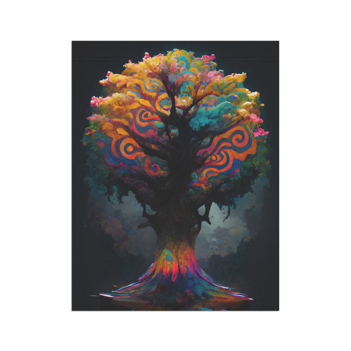 psychedelic tree