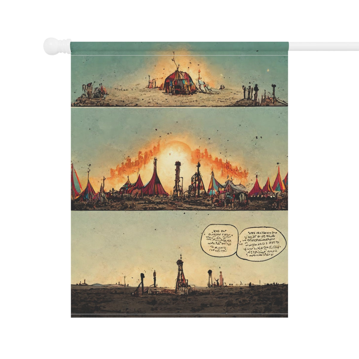 burning man festival comic