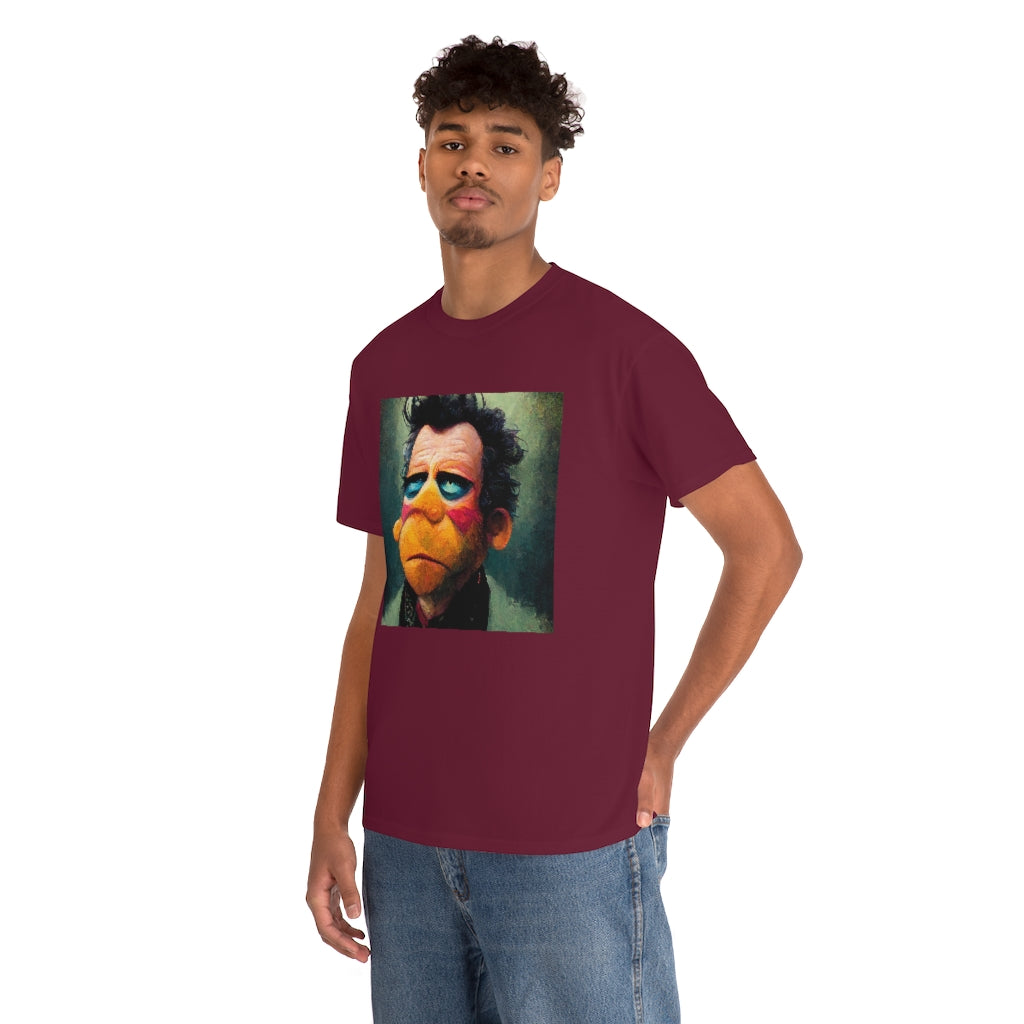 tom waits as a muppet - Unisex Heavy Cotton Tee