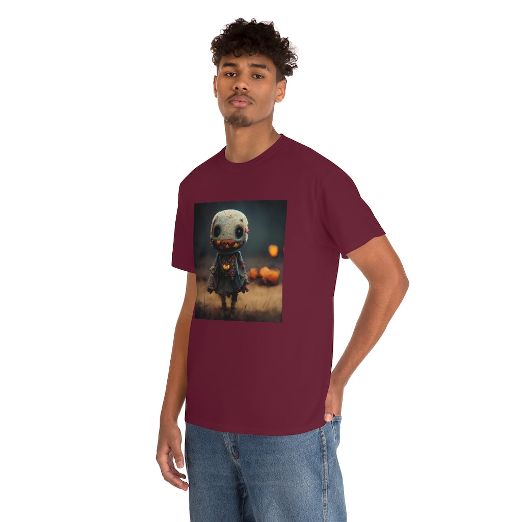 cute_halloween_zombie_concept_art_realistic_octane_render - Unisex Heavy Cotton Tee