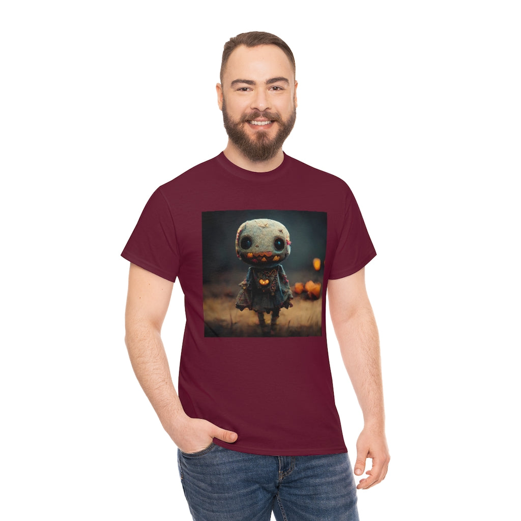 cute_halloween_zombie_concept_art_realistic_octane_render - Unisex Heavy Cotton Tee