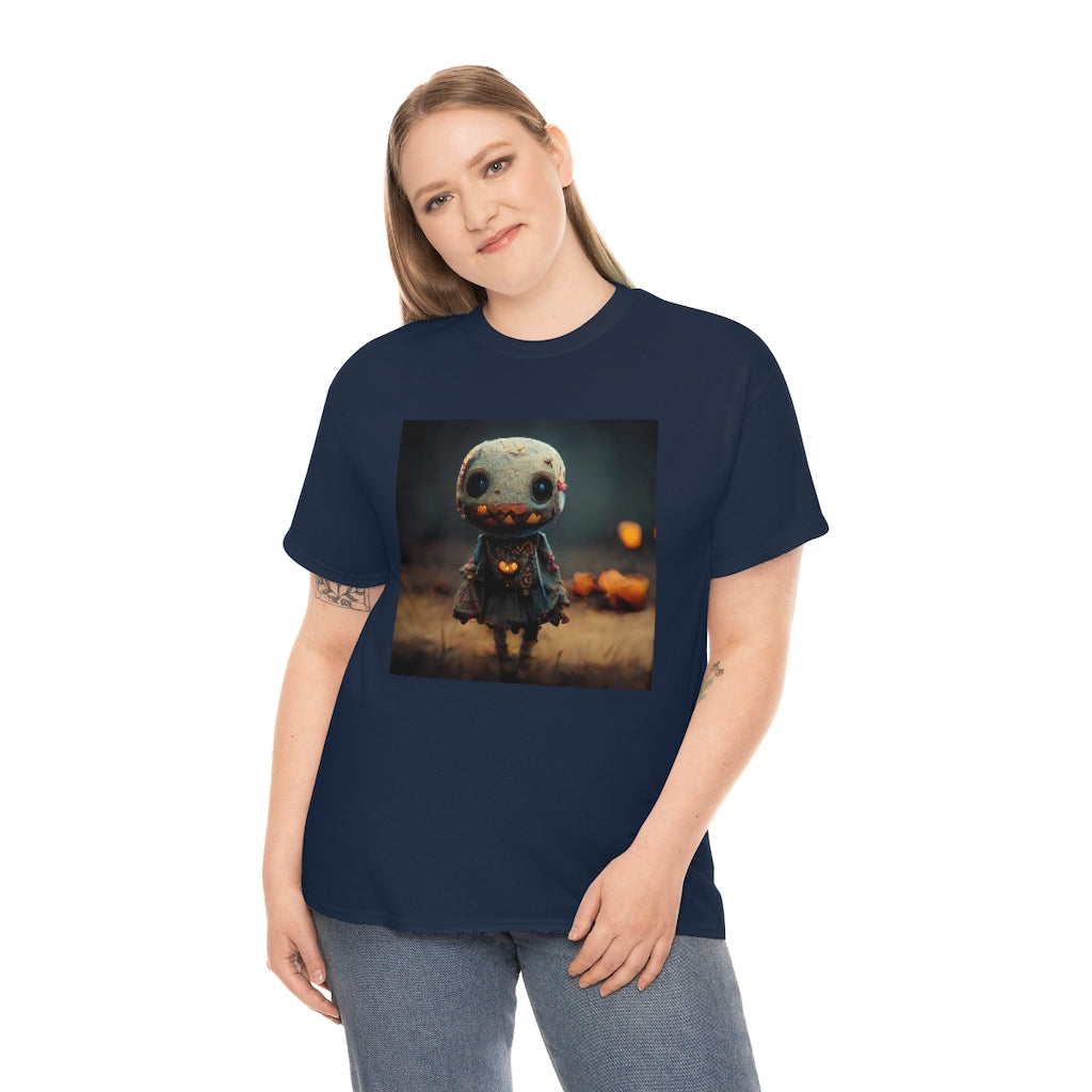 cute_halloween_zombie_concept_art_realistic_octane_render - Unisex Heavy Cotton Tee