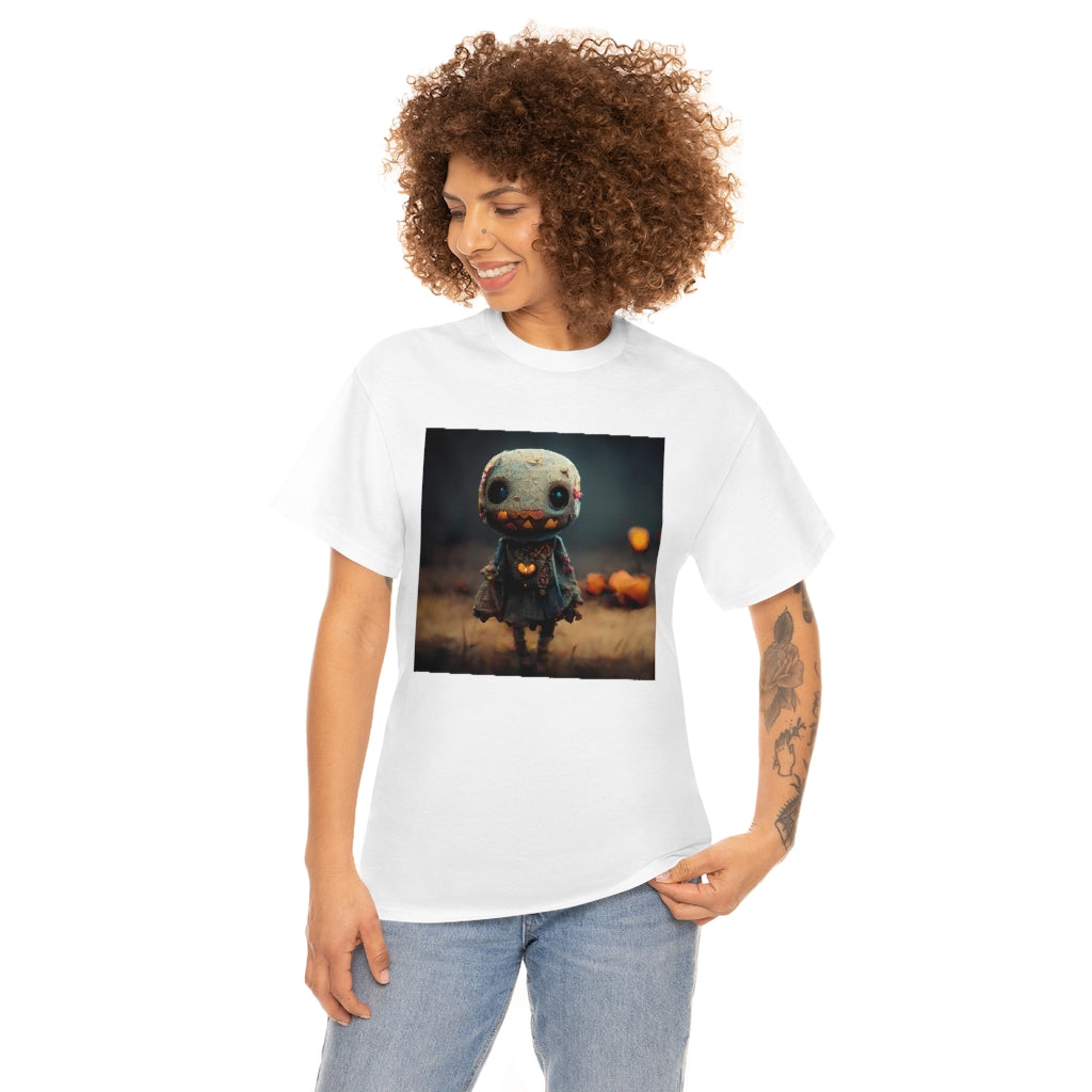 cute_halloween_zombie_concept_art_realistic_octane_render - Unisex Heavy Cotton Tee