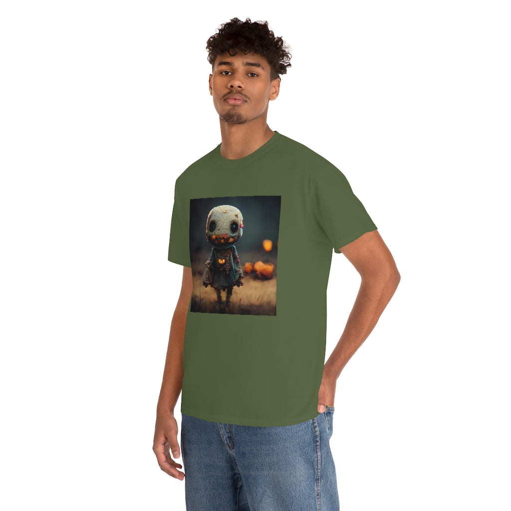 cute_halloween_zombie_concept_art_realistic_octane_render - Unisex Heavy Cotton Tee