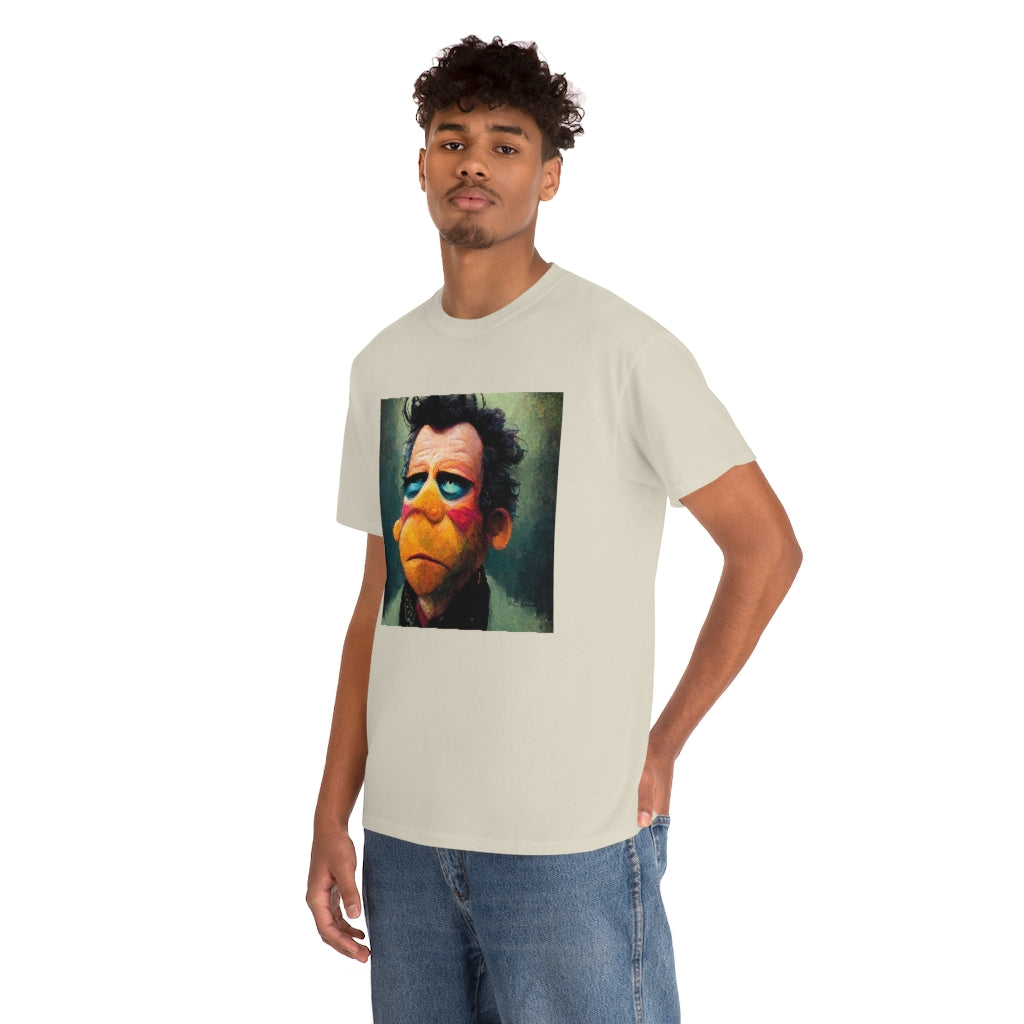 tom waits as a muppet - Unisex Heavy Cotton Tee