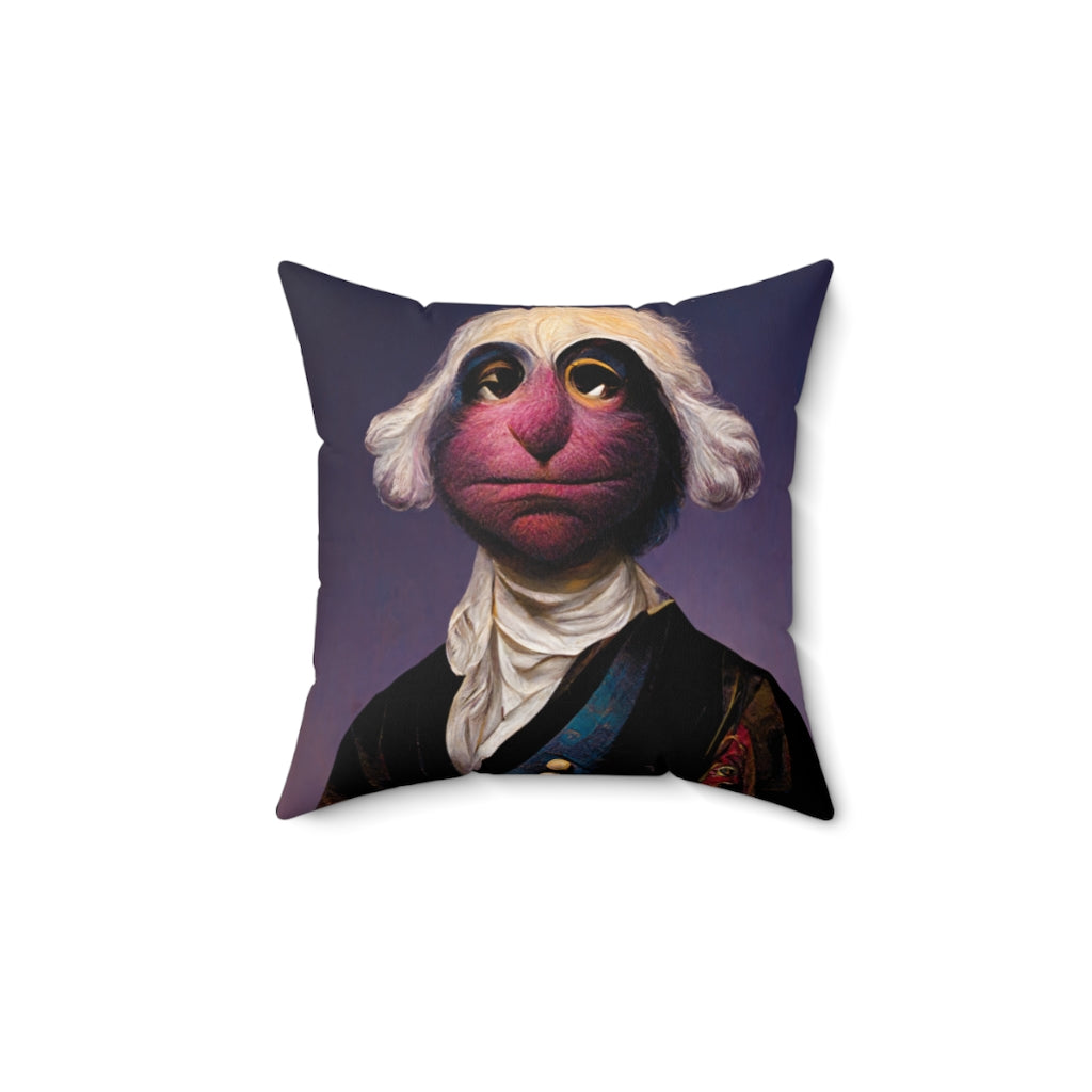 Muppet Presidents - Spun Polyester Square Pillow