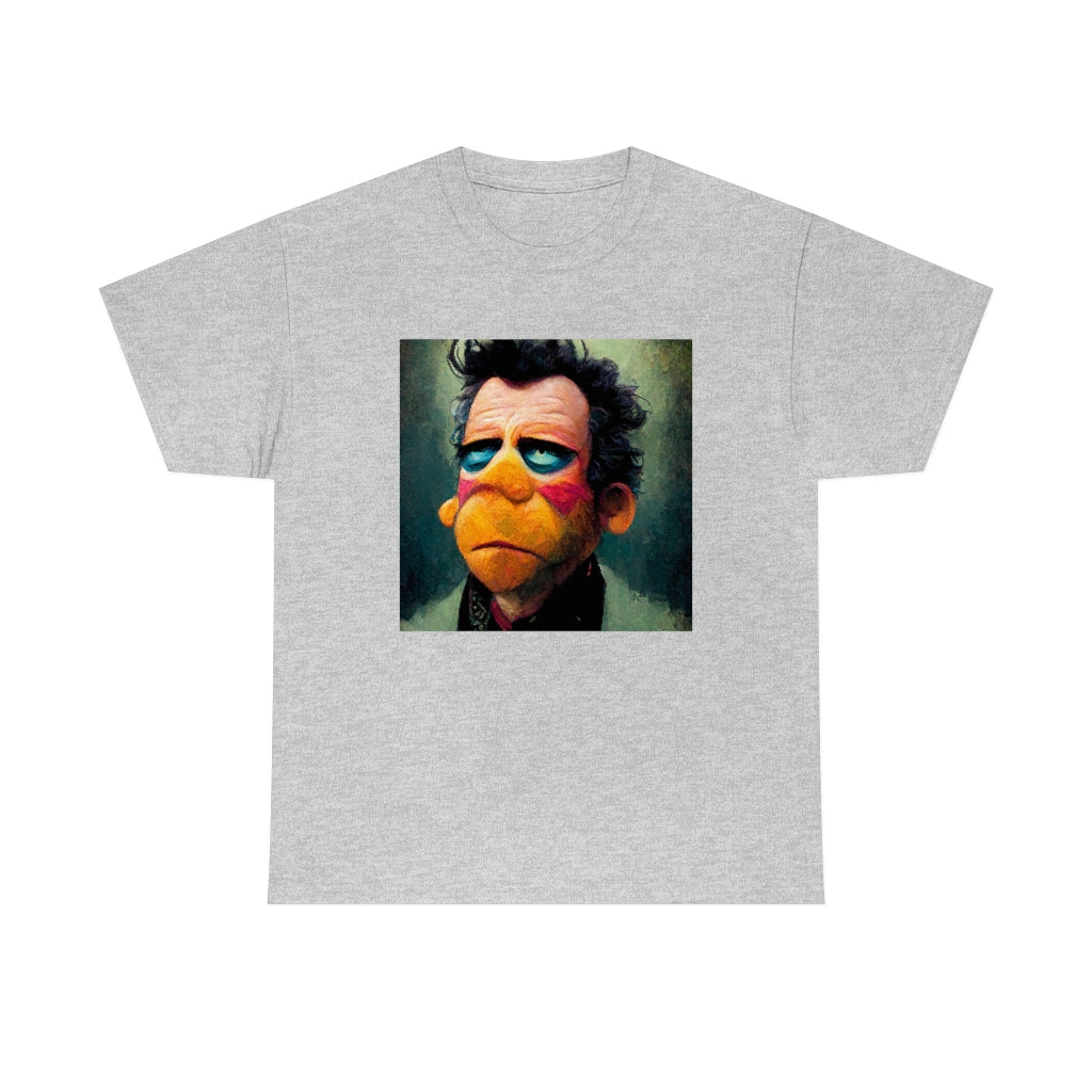 tom waits as a muppet - Unisex Heavy Cotton Tee