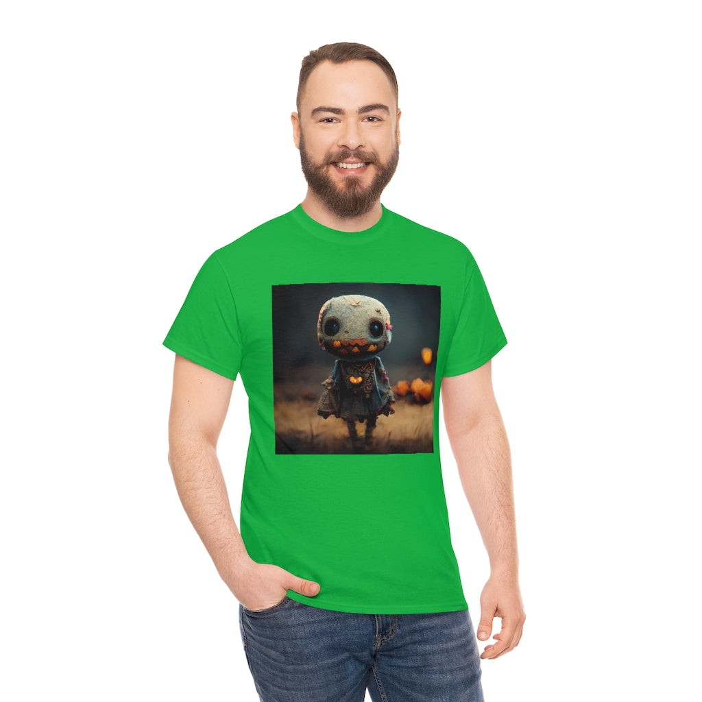 cute_halloween_zombie_concept_art_realistic_octane_render - Unisex Heavy Cotton Tee