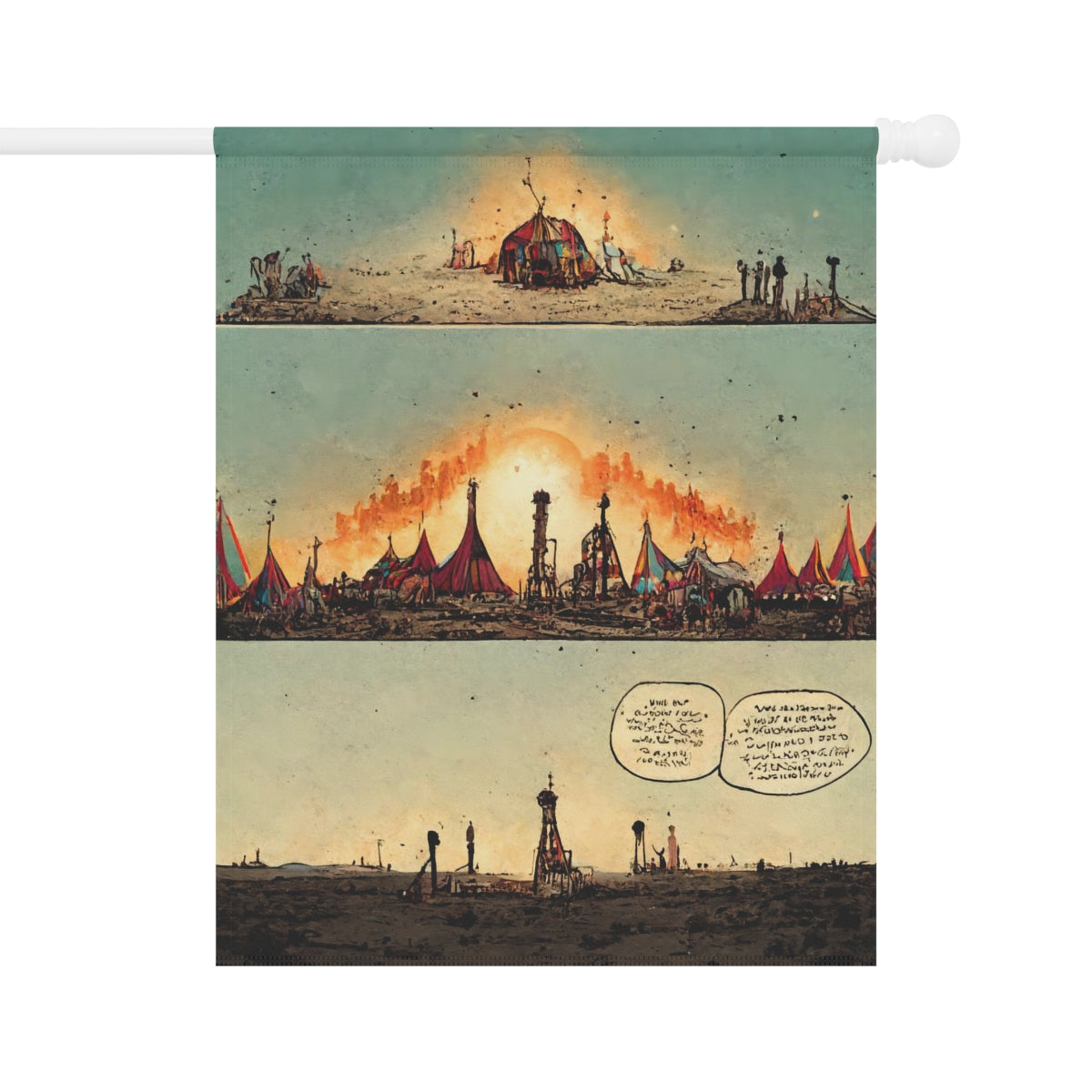 burning man festival comic