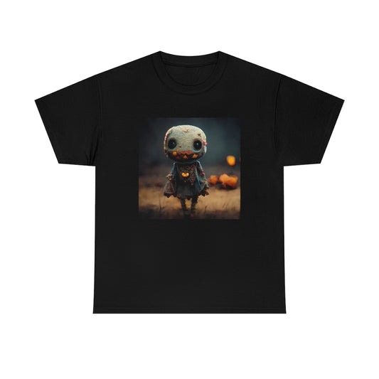 cute_halloween_zombie_concept_art_realistic_octane_render - Unisex Heavy Cotton Tee