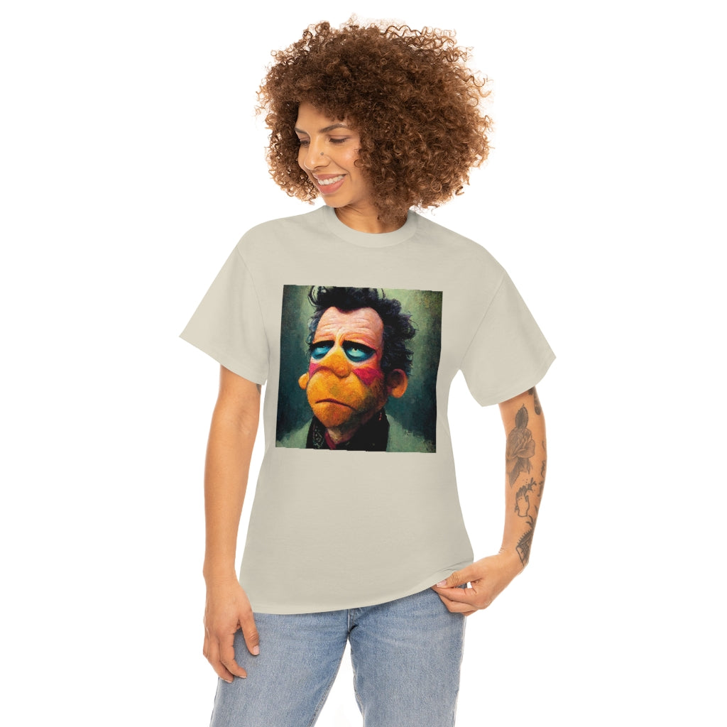 tom waits as a muppet - Unisex Heavy Cotton Tee