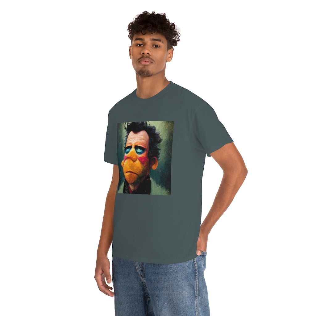 tom waits as a muppet - Unisex Heavy Cotton Tee