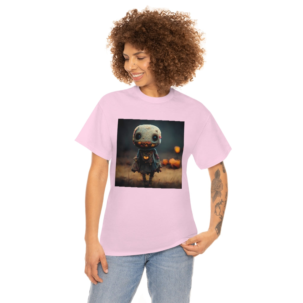 cute_halloween_zombie_concept_art_realistic_octane_render - Unisex Heavy Cotton Tee