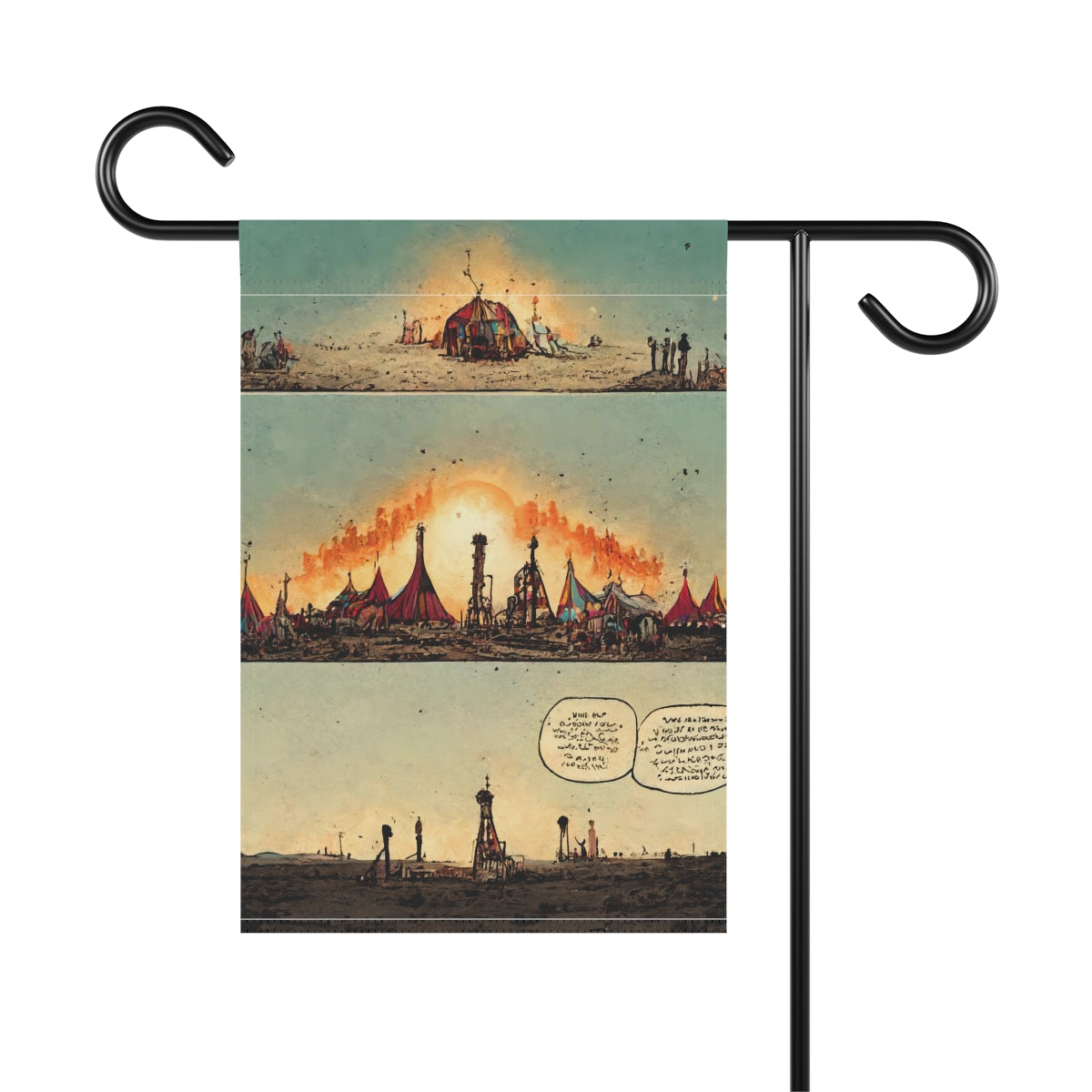 burning man festival comic