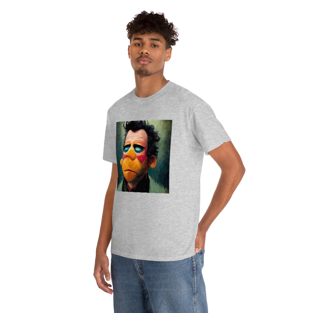 tom waits as a muppet - Unisex Heavy Cotton Tee