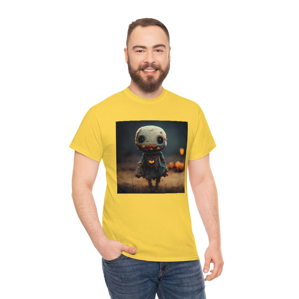 cute_halloween_zombie_concept_art_realistic_octane_render - Unisex Heavy Cotton Tee