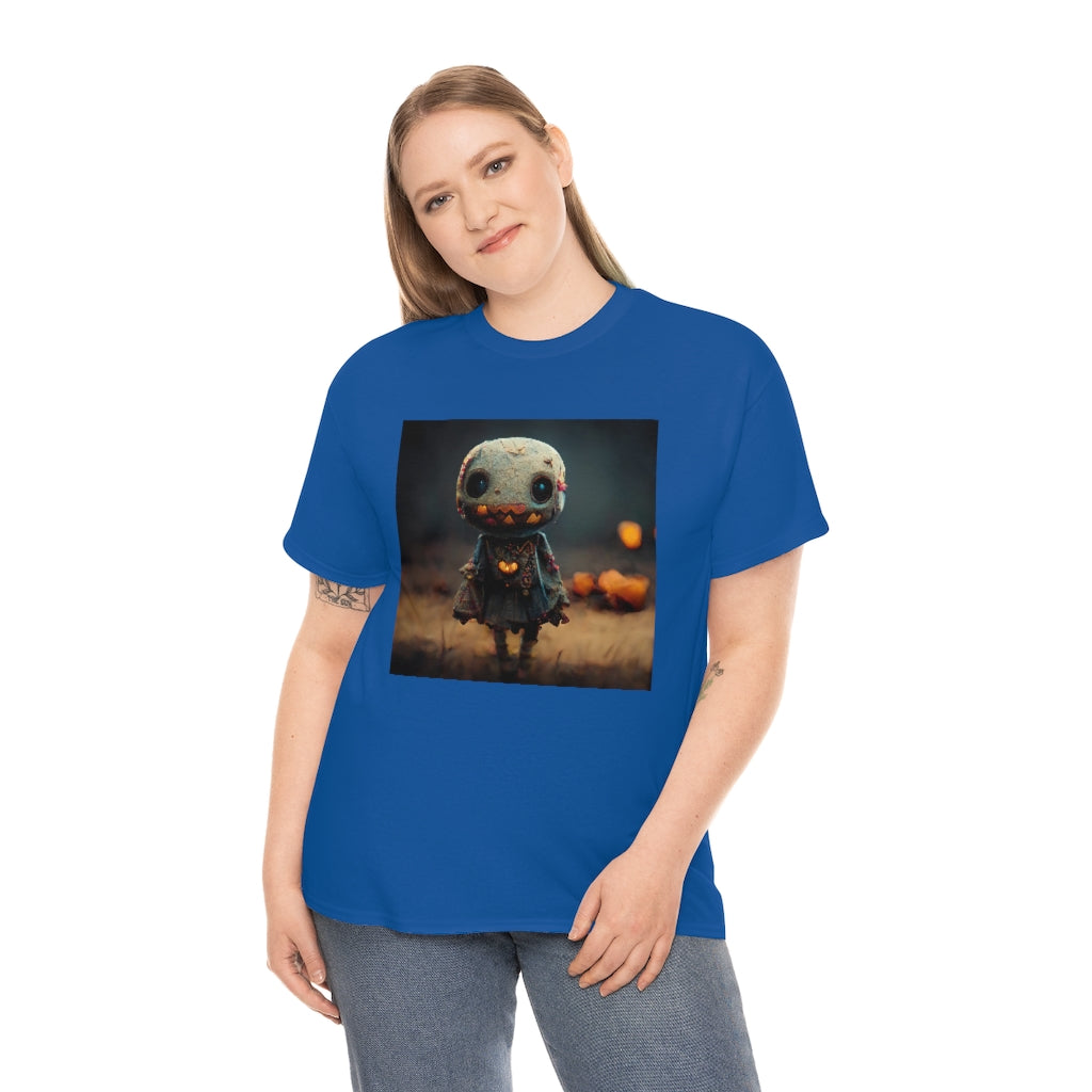 cute_halloween_zombie_concept_art_realistic_octane_render - Unisex Heavy Cotton Tee