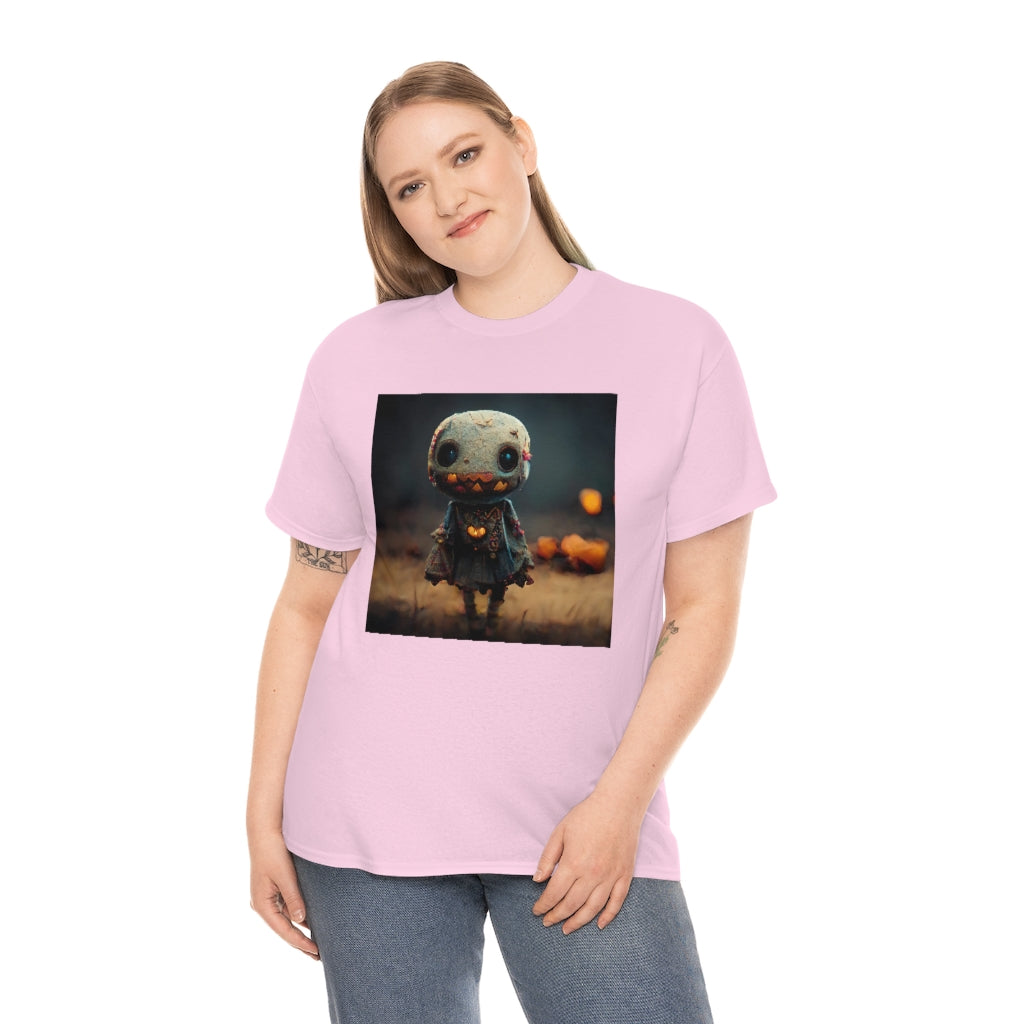 cute_halloween_zombie_concept_art_realistic_octane_render - Unisex Heavy Cotton Tee