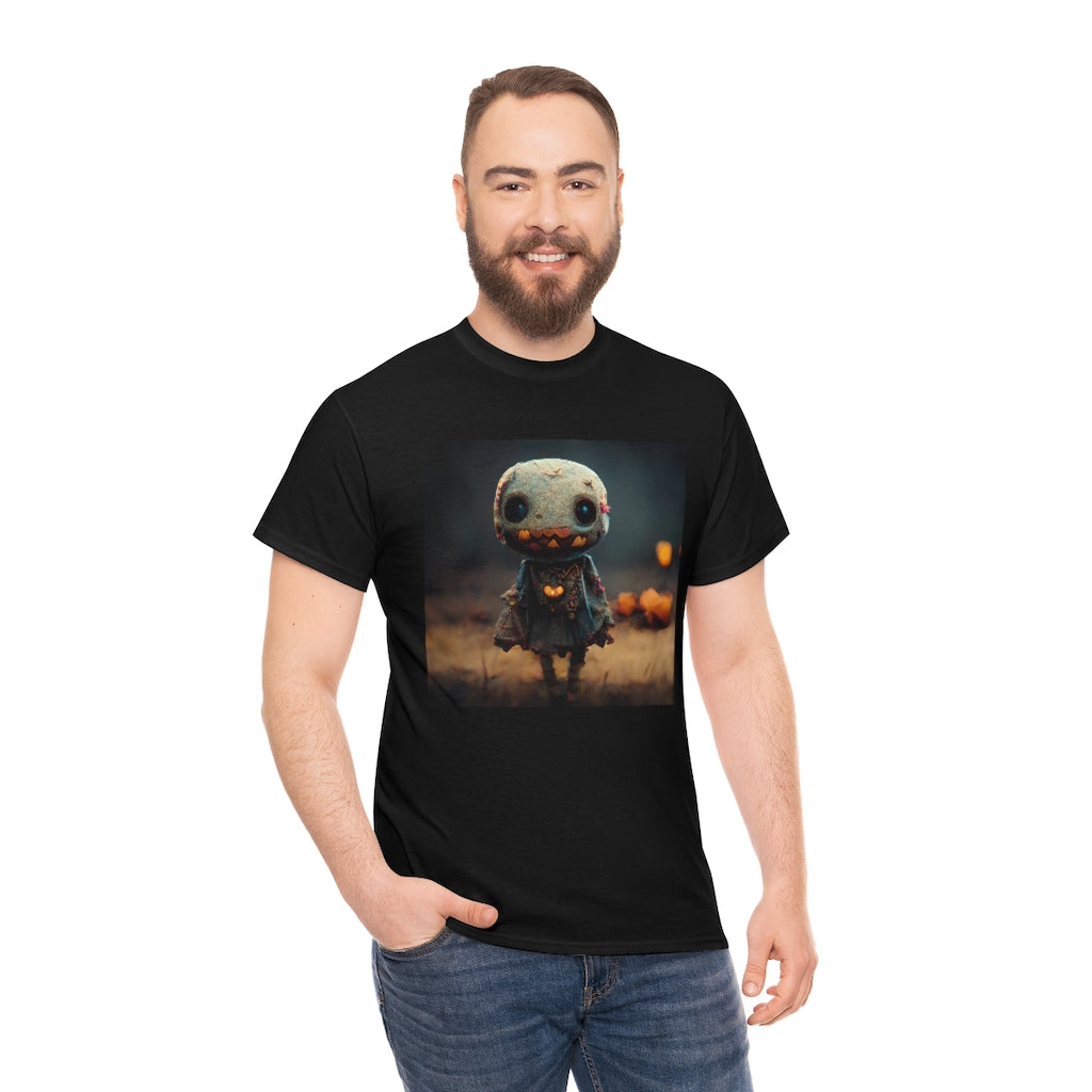 cute_halloween_zombie_concept_art_realistic_octane_render - Unisex Heavy Cotton Tee