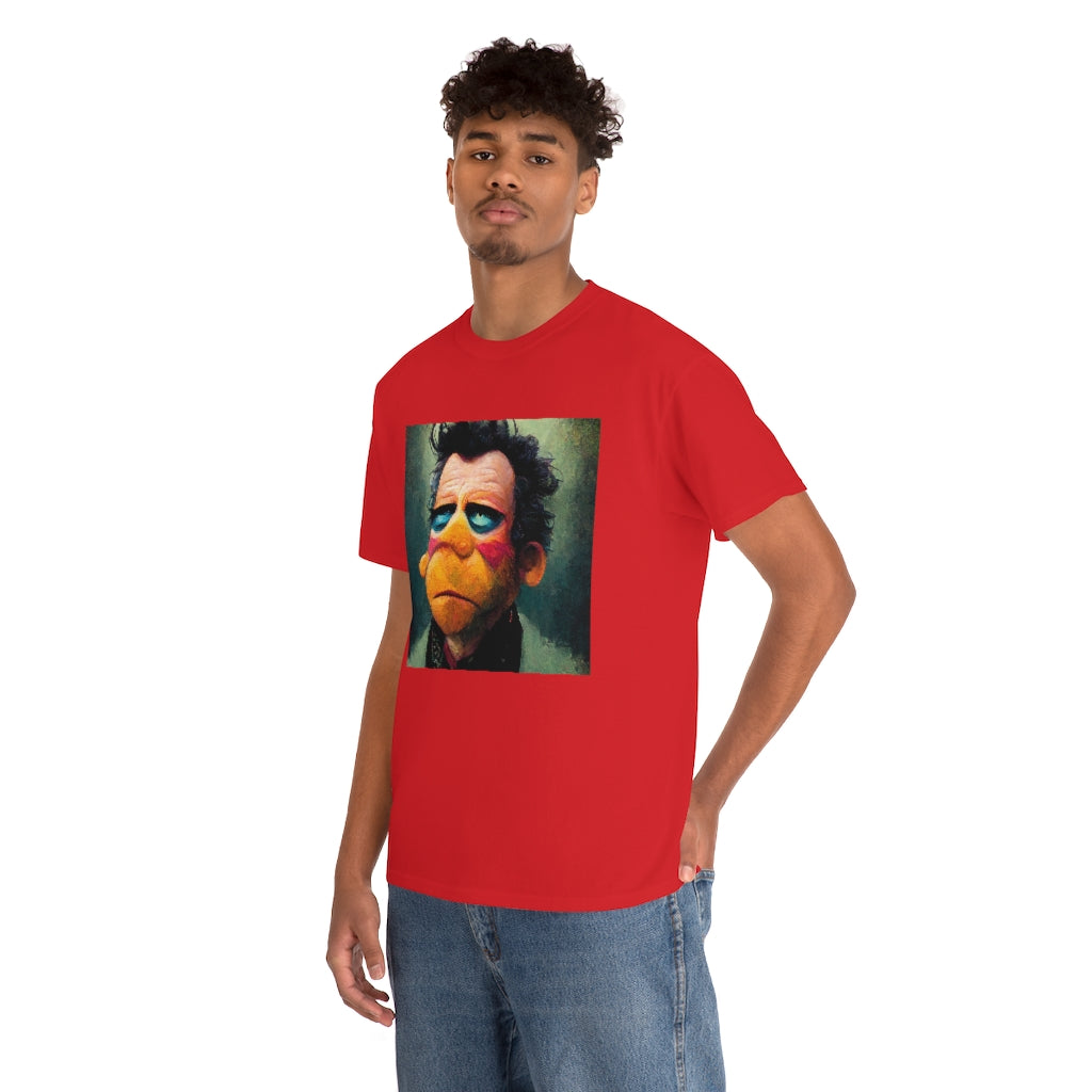 tom waits as a muppet - Unisex Heavy Cotton Tee