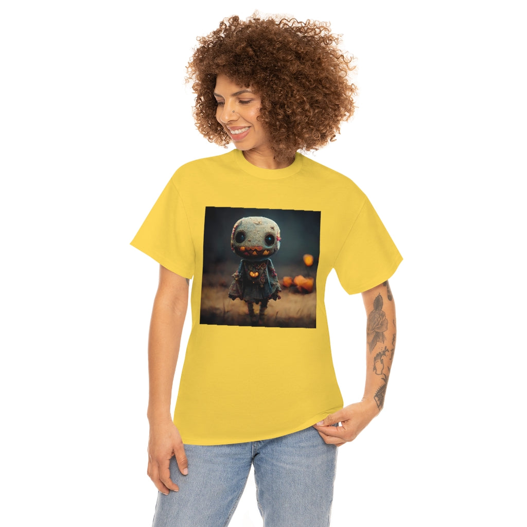 cute_halloween_zombie_concept_art_realistic_octane_render - Unisex Heavy Cotton Tee