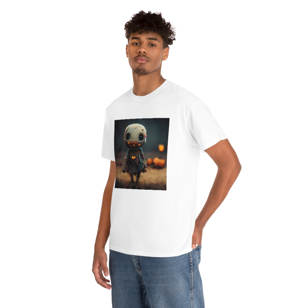 cute_halloween_zombie_concept_art_realistic_octane_render - Unisex Heavy Cotton Tee